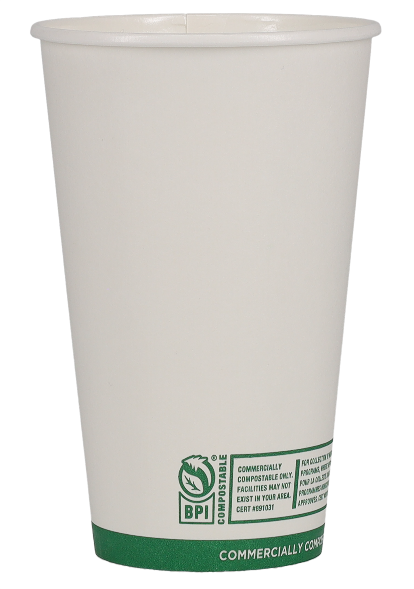 16 oz Paper Cup Eco White Digital Print 4