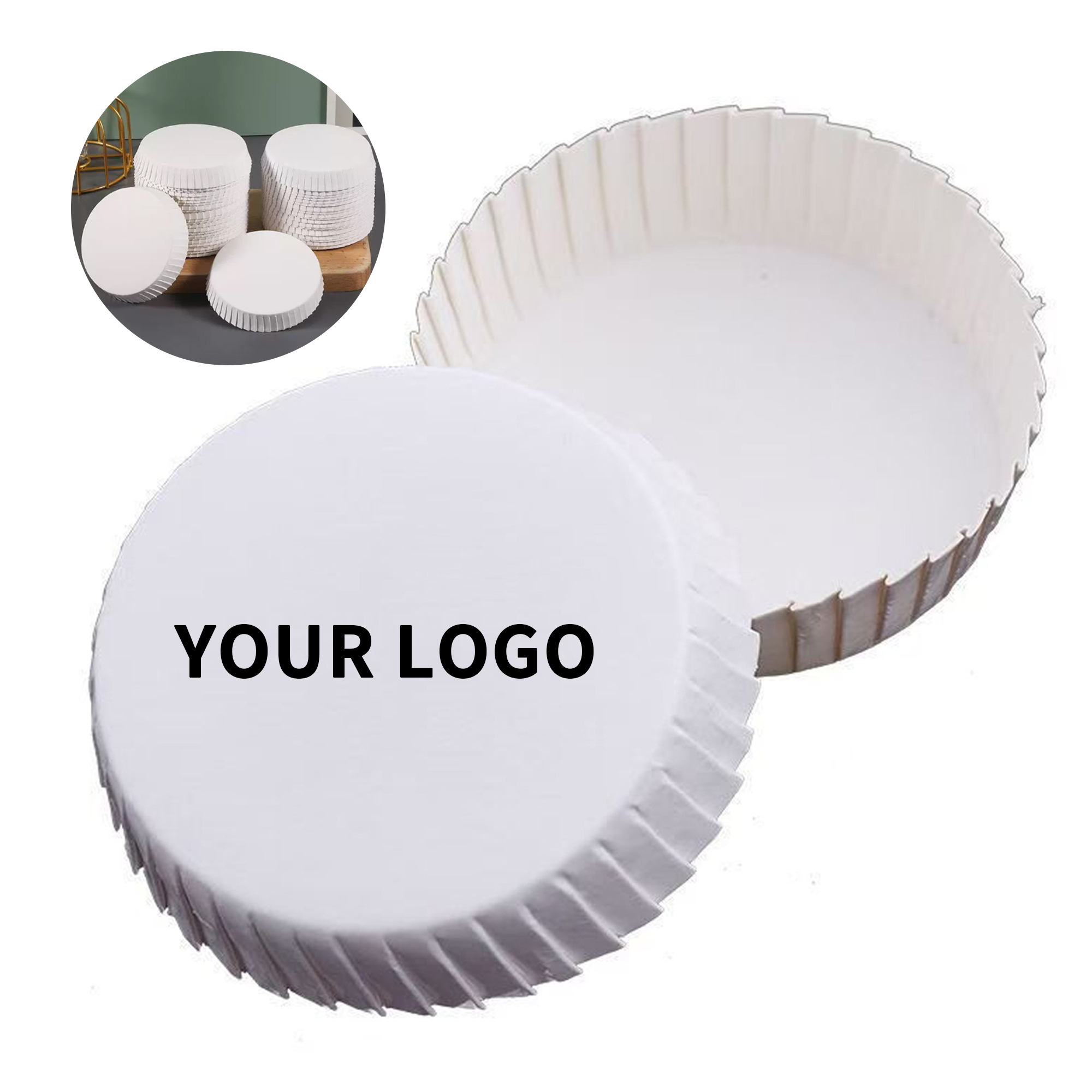Paper Cup Lid Cover 2.8" x 2.8" For 2.75" Top 1