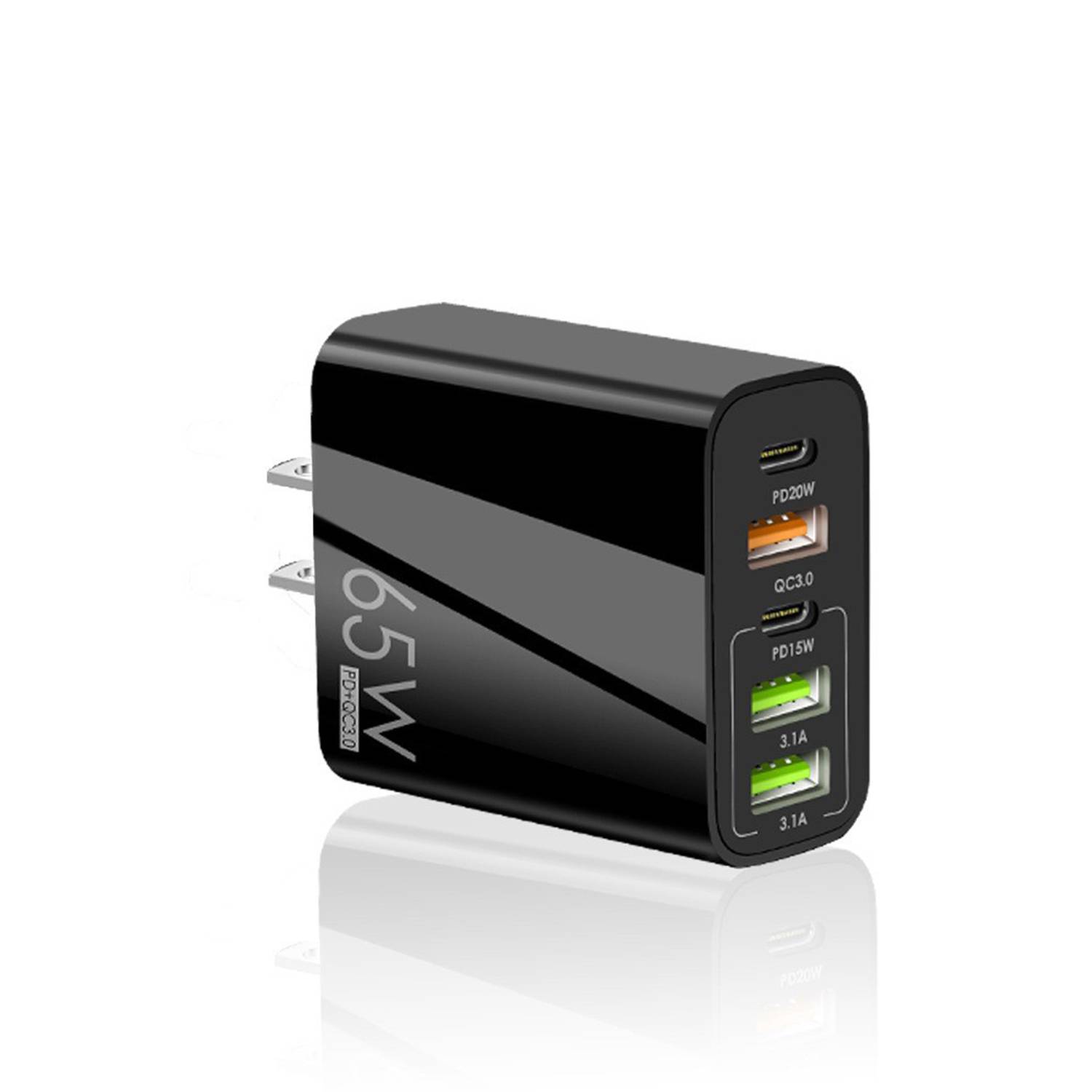 65w USB Port 2C 3U Fast Charger 3