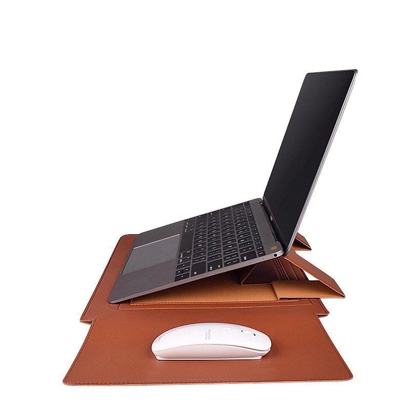 13.3/14.1/15.4 Inch Laptop Sleeve Bag With Stand Mouse Pad 2