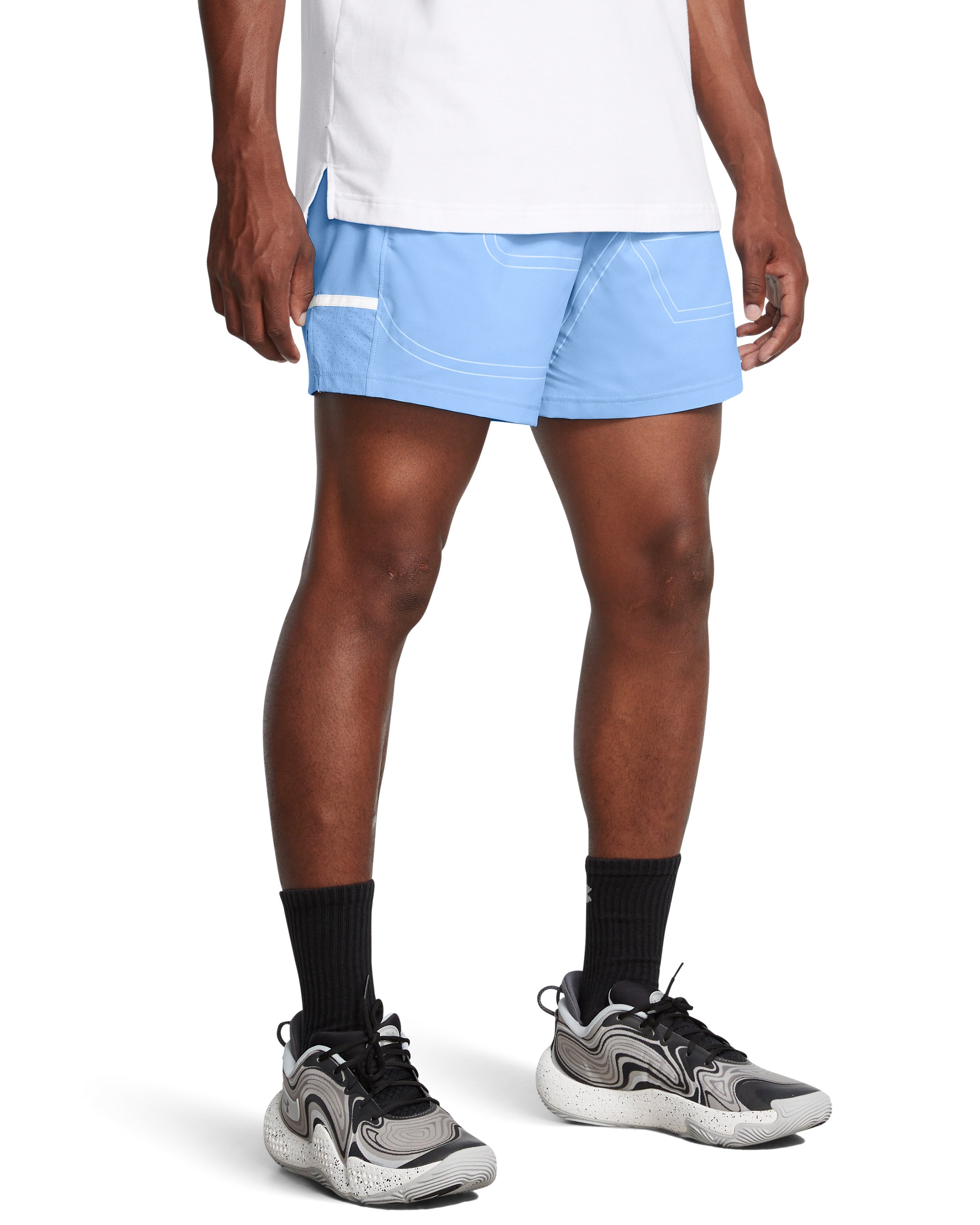 UA Zone Pro Men's 5 Shorts 6