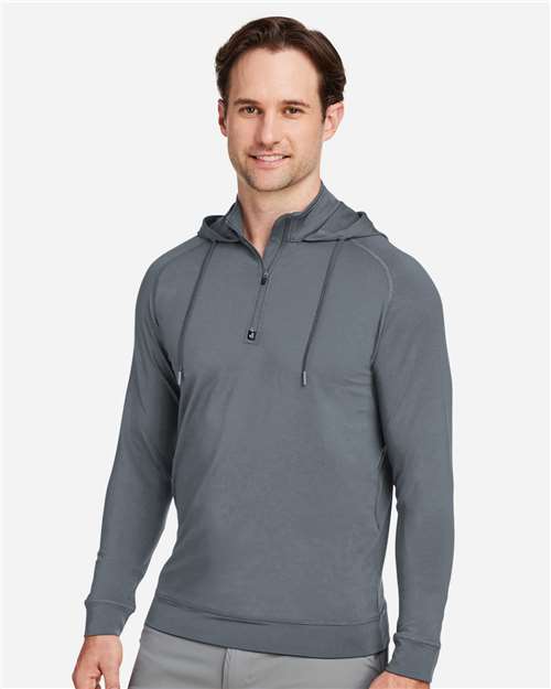 Unisex Vandyke Quarter-Zip Hooded Pullover - SWV600, custom hoodie or sweatshirt with logo imprint 9