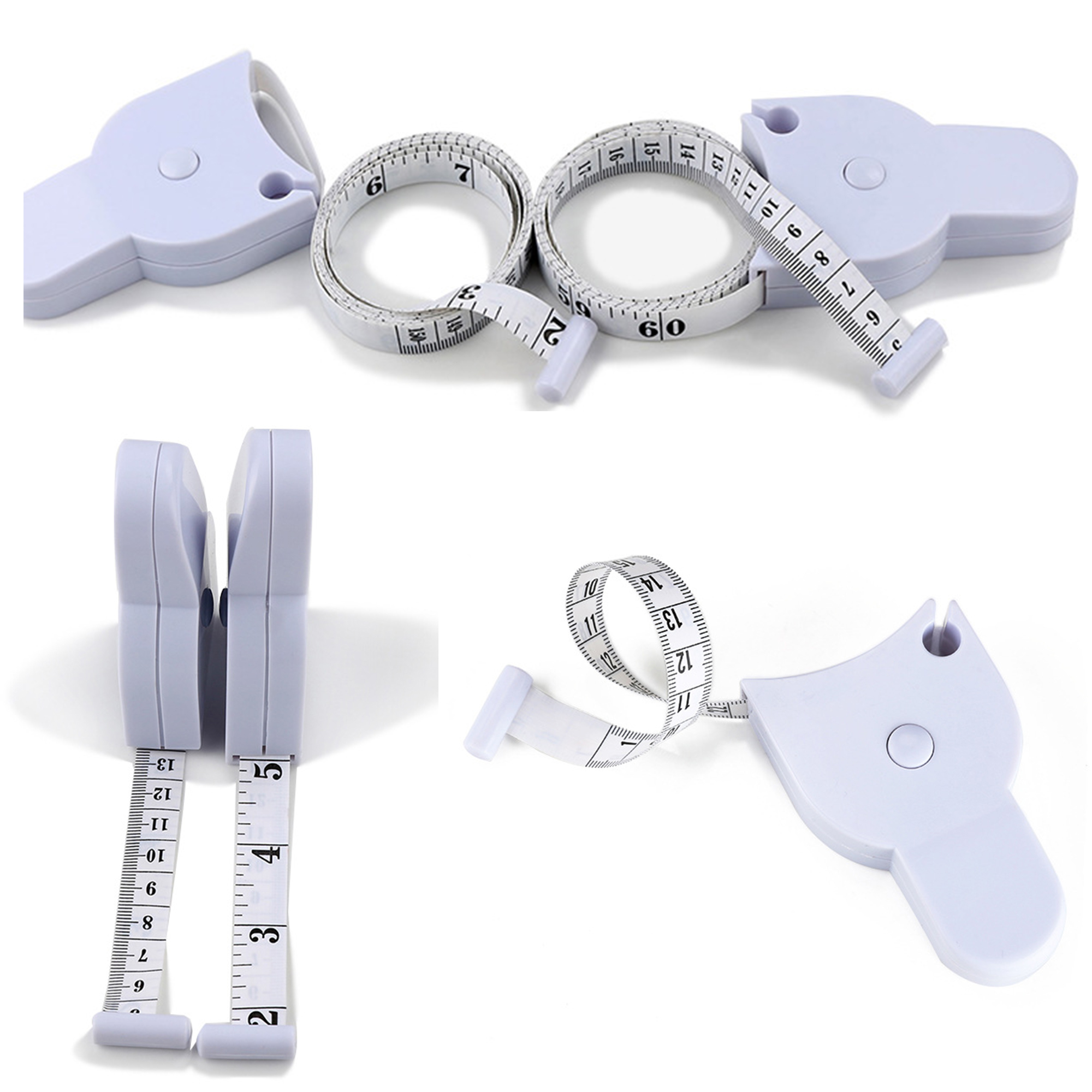 Inch Centimeter Y-shaped Torch Tape Measure 2