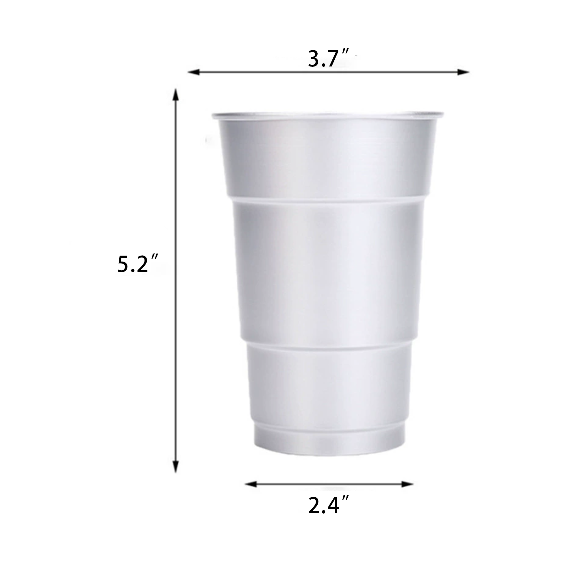 Top Cup Aluminum Cup 17oz 2