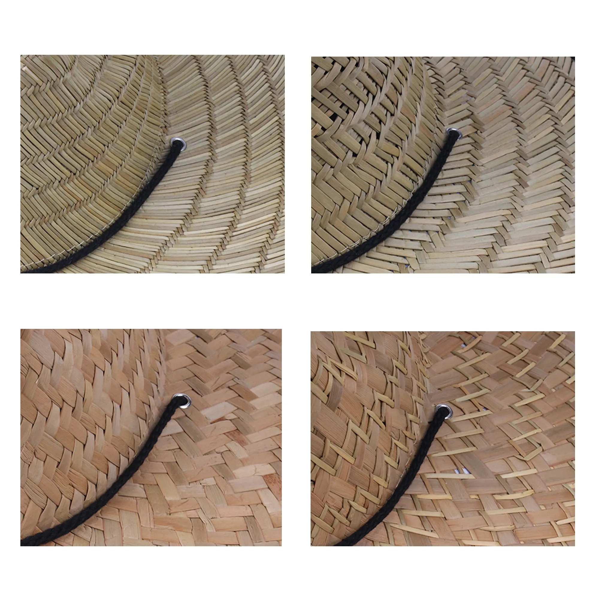 Lifeguard Beach Straw Sun Hat For Men Women 2