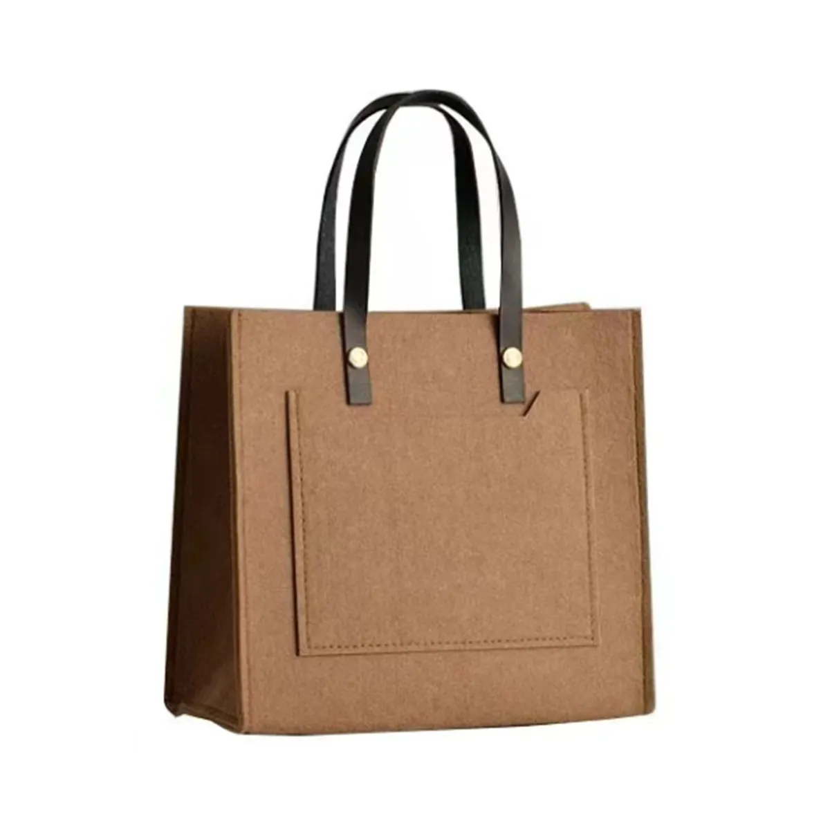 Tote Felt Bag, custom tote bag with logo imprint 2