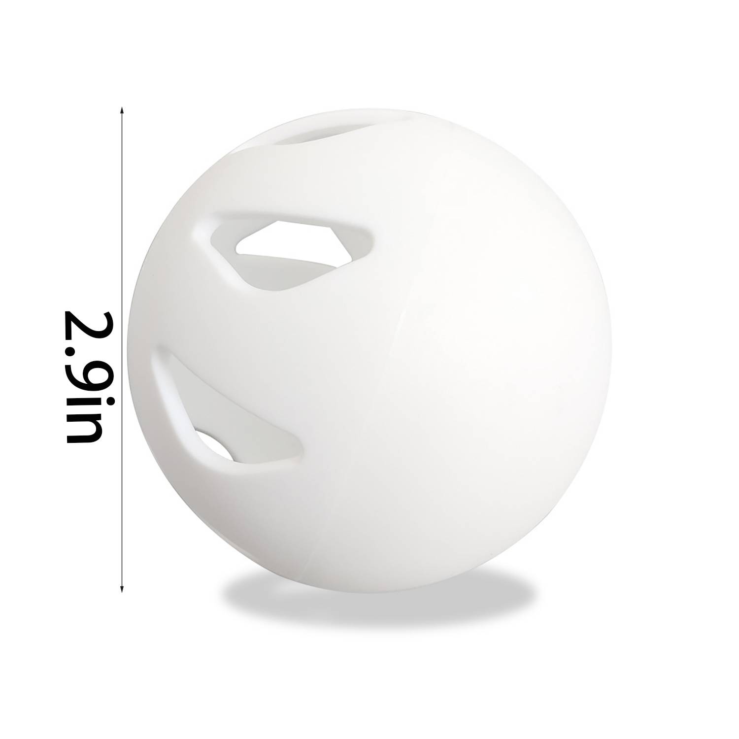 Perforated Plastic Training Baseball 4