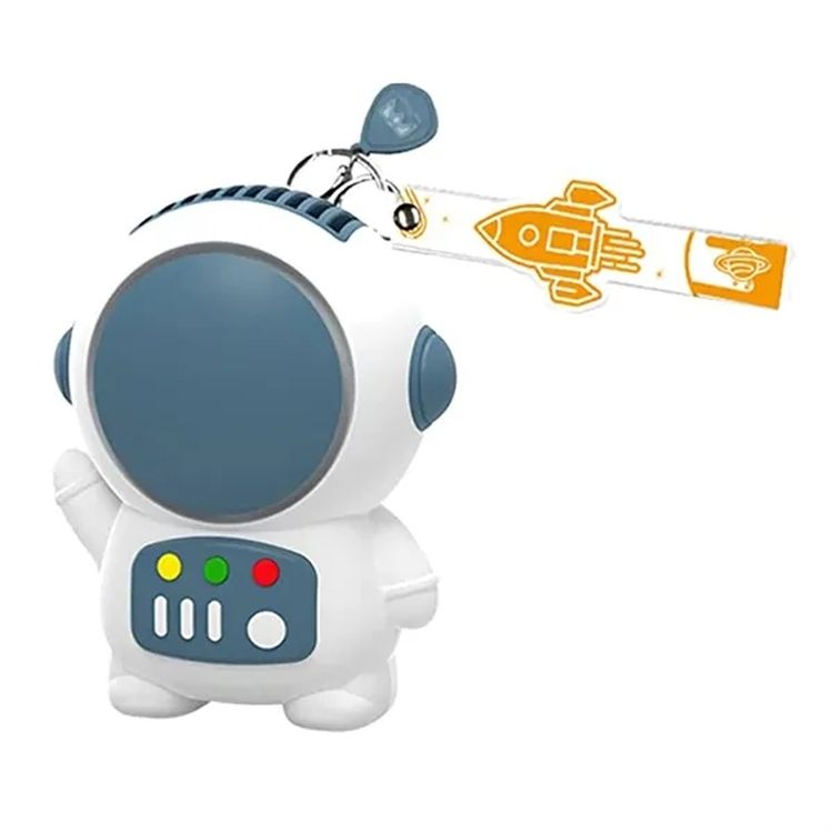 Astronaut Keychain Mini USB Bladeless Fan 2