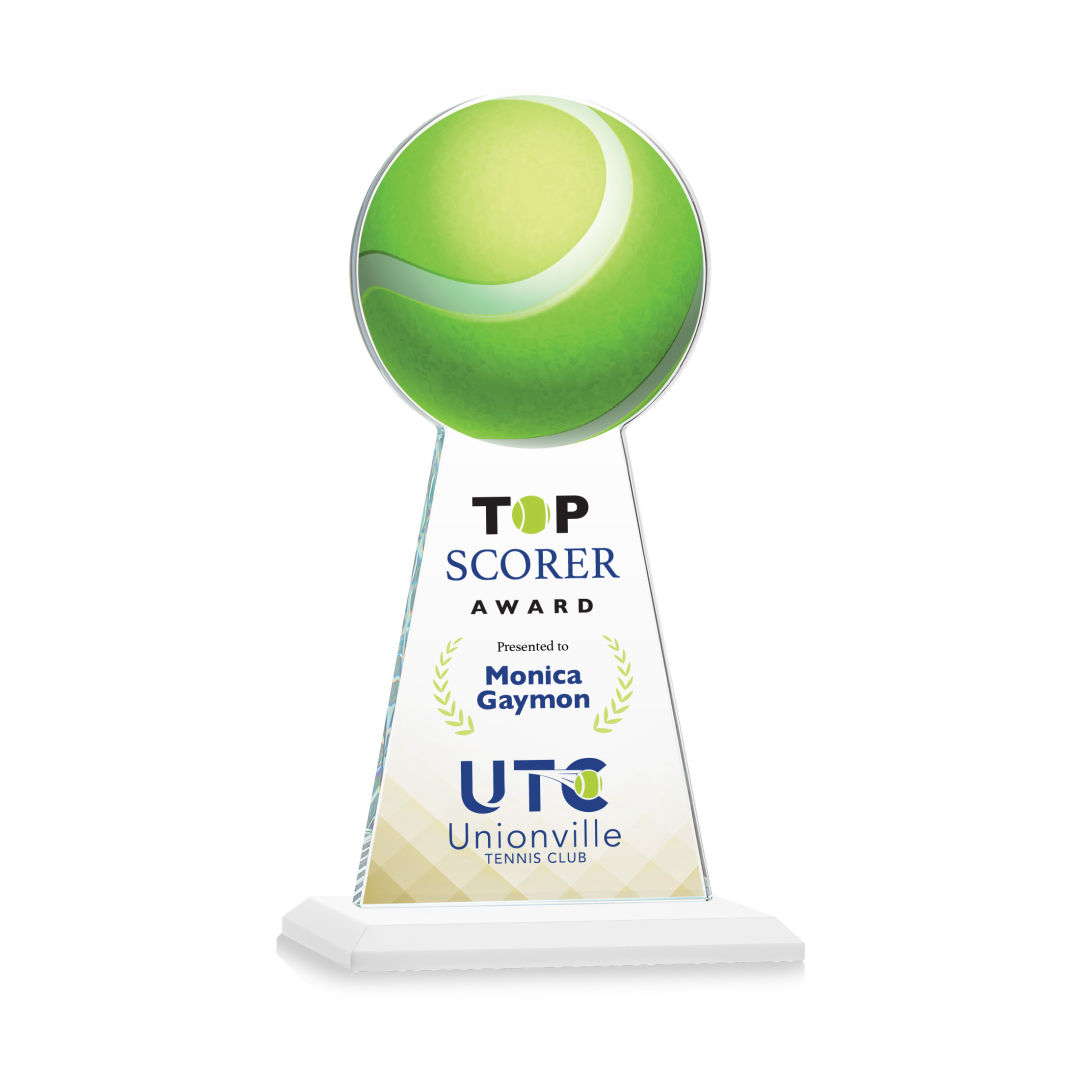 Edenwood Tennis VividPrint™ Award - White 3