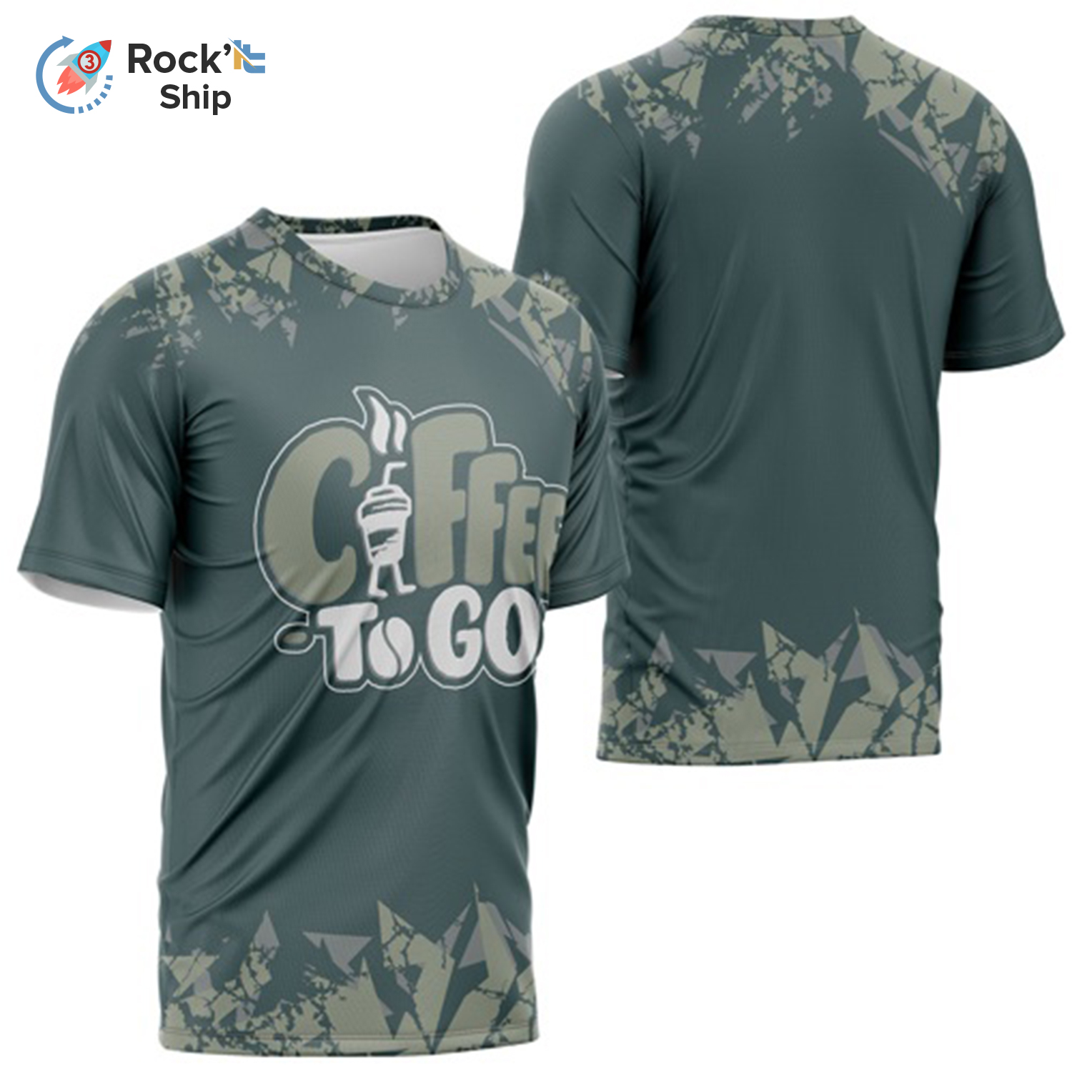 Rock'it 3-Day Unisex 160 GSM Brushed Milk Silk Sublimation Short Sleeve T-shirt 7
