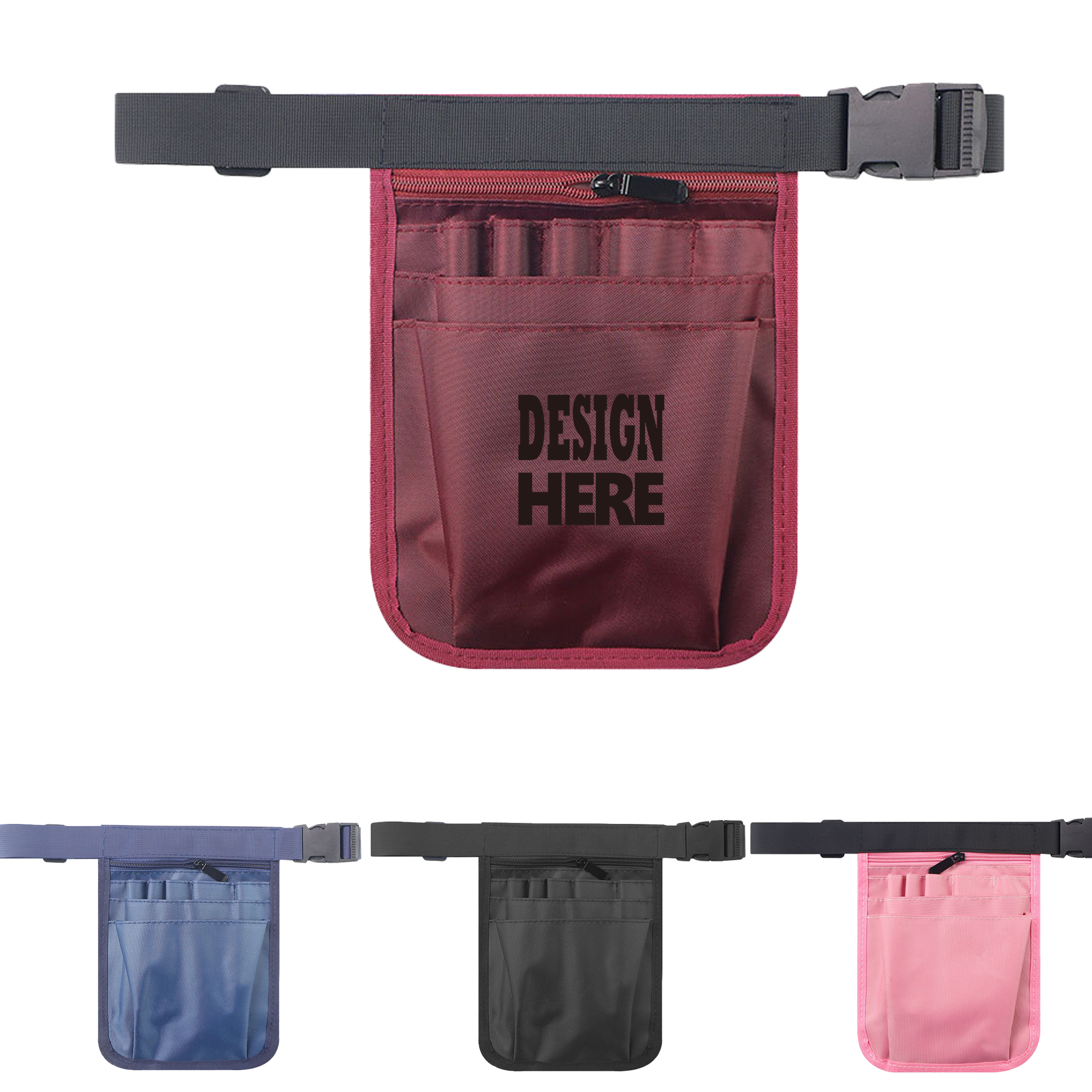Nurse Waist Bag Multi-Functional Tool Storage Nursing Technician Pouch 2