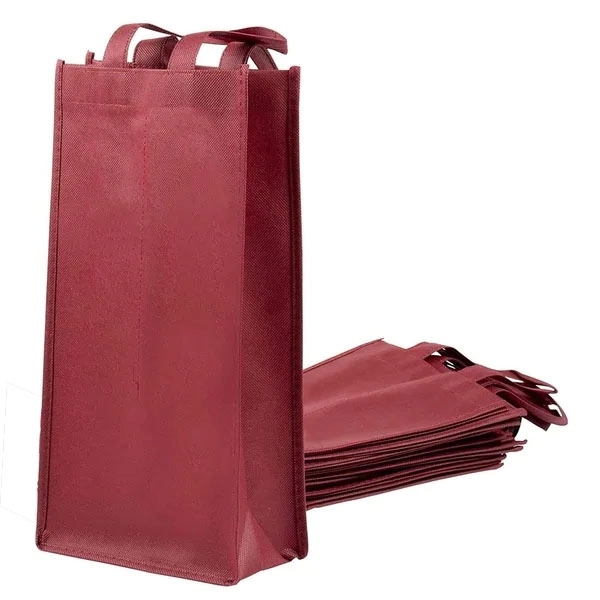 Non-Woven Double Bottle Wine Totes 5