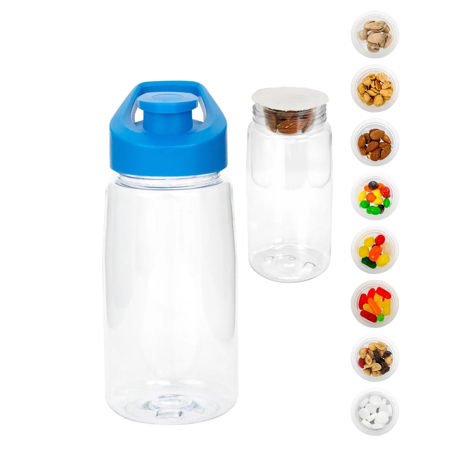 Easy Pour 18 oz. Recycled Snack Bottle 4