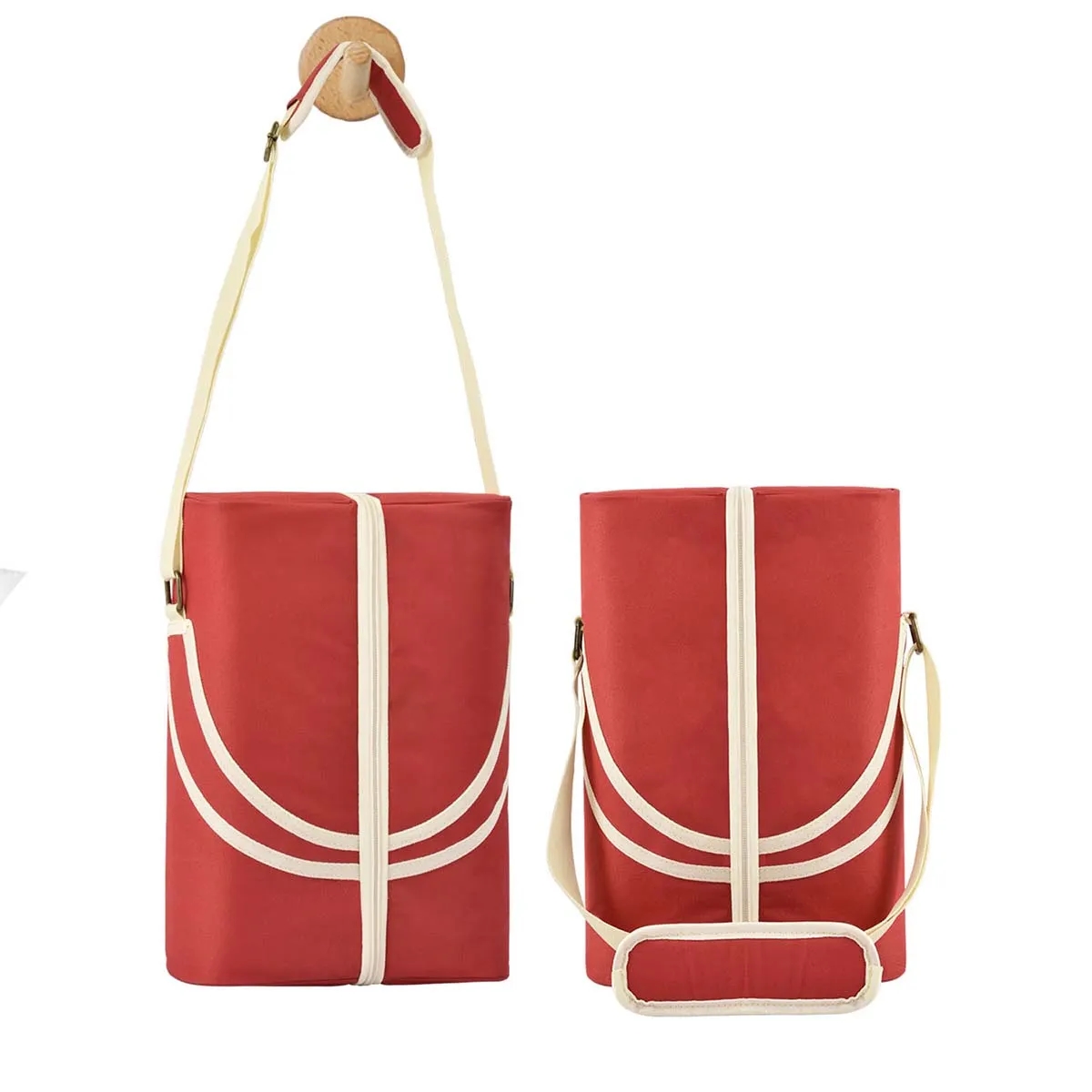 Stylish Wine Bag with Adjustable Shoulder Strap 4