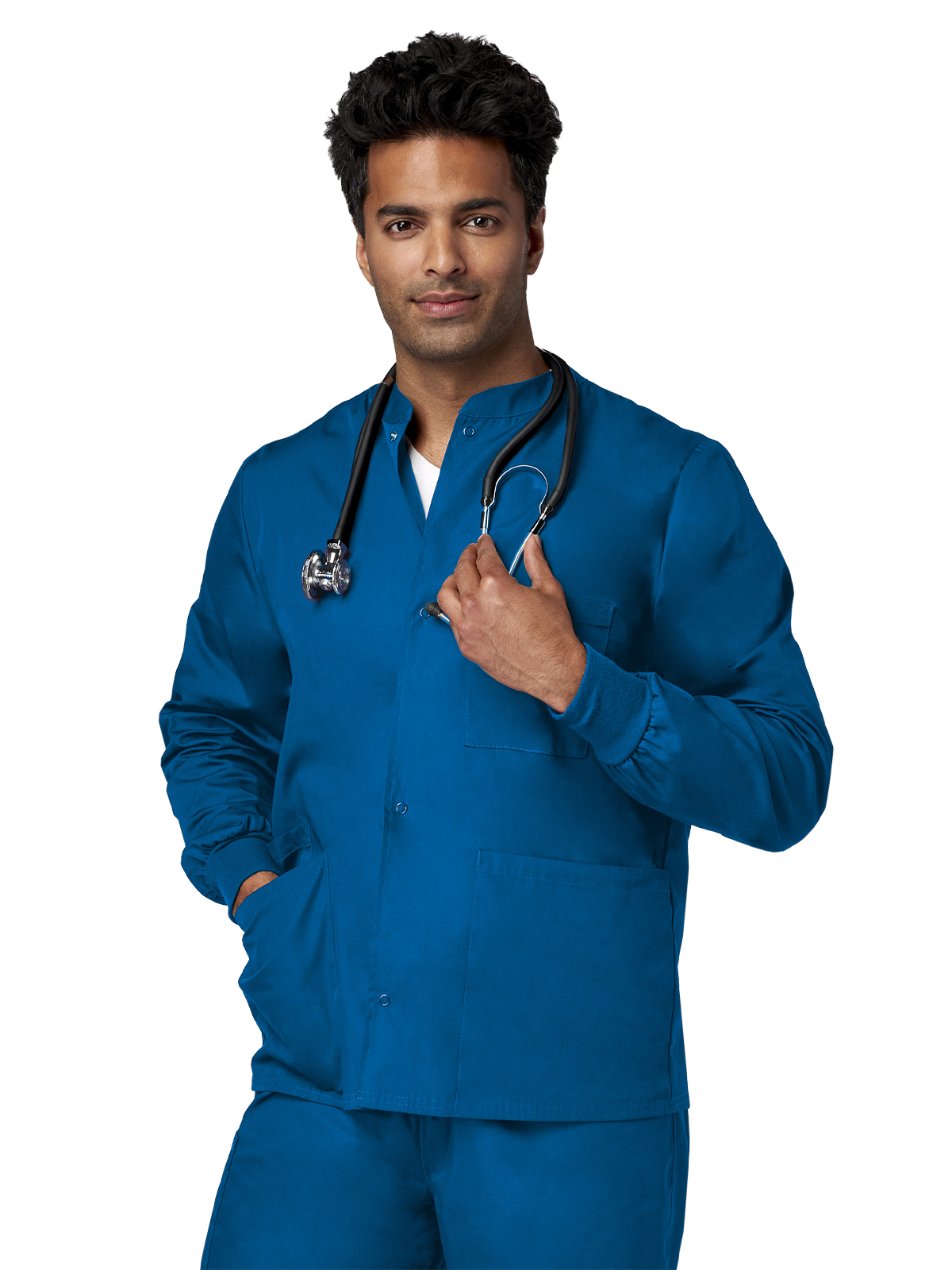 Fundamentals - Unisex 4-Pocket Snap Front Jacket 30