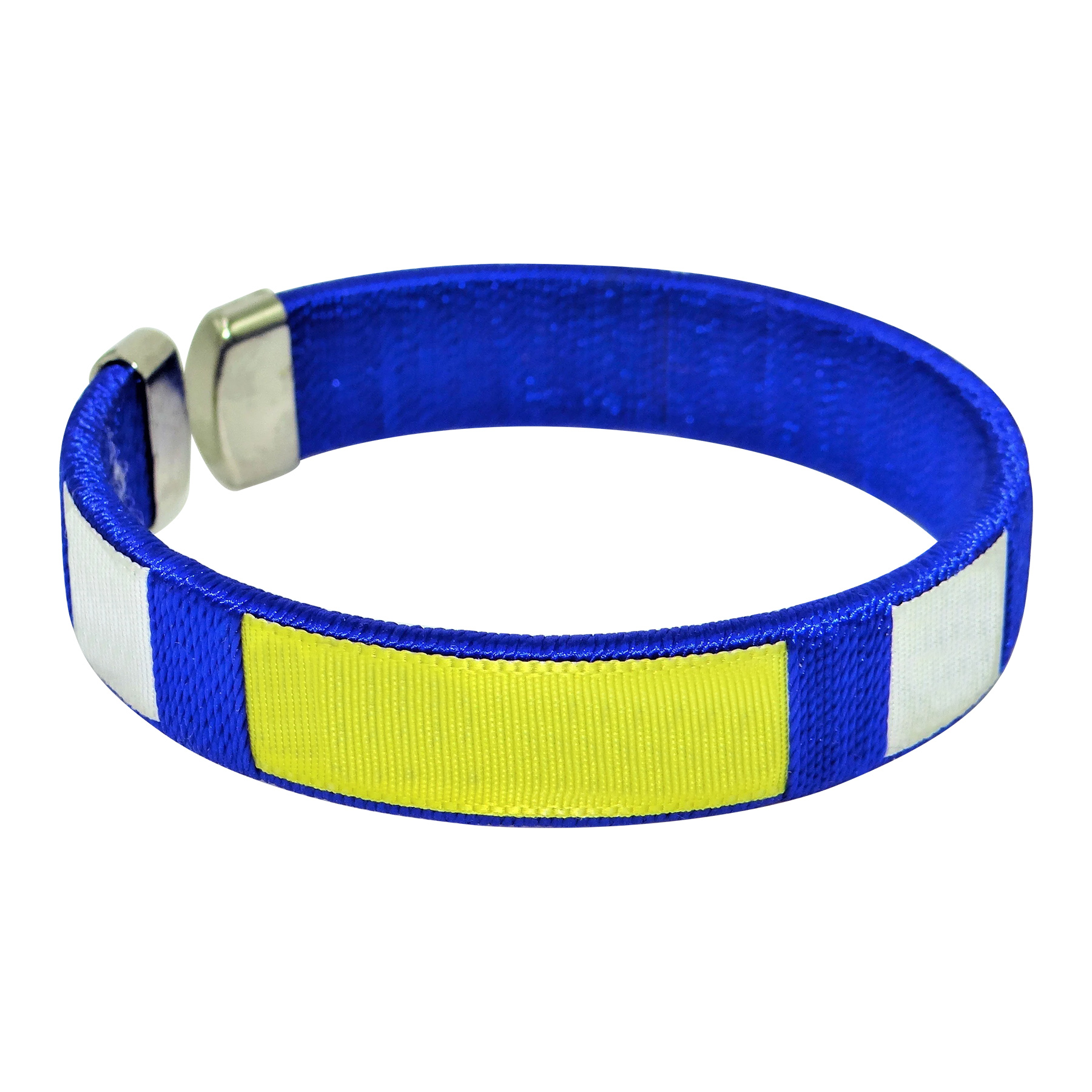 Fan Woven Bracelets With Plastic Clasp For Sports Event 2