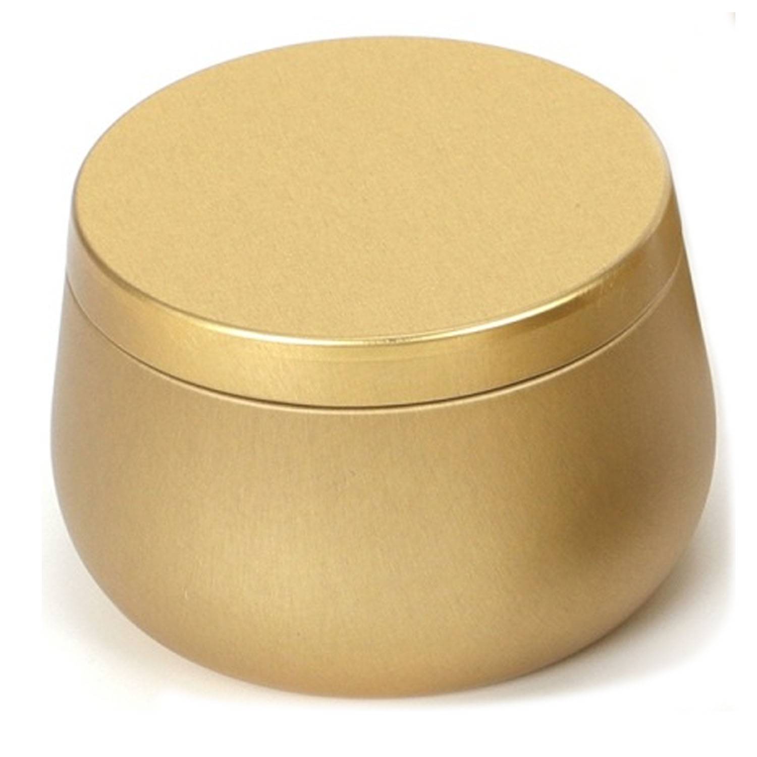 4oz Metal Candle Tins w/ Lids 9