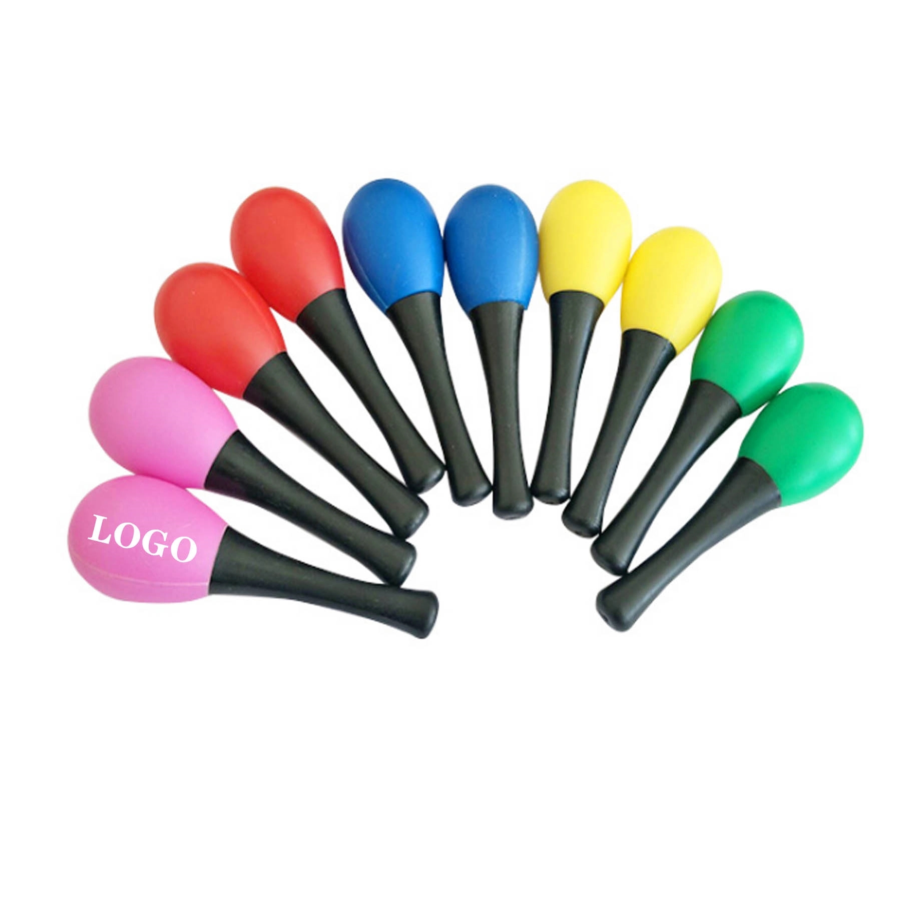 Plastic Toy Sand Hammer/mini maracas 1