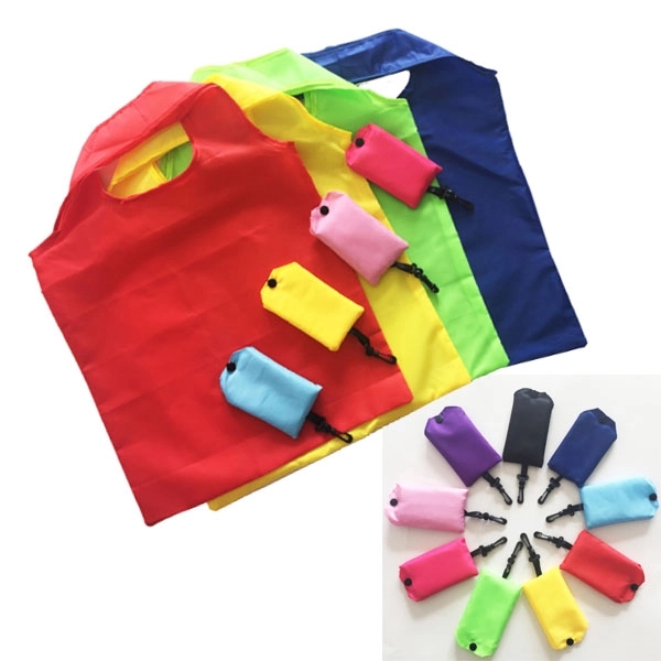 Foldable Polyester Grocery Tote Bag 9