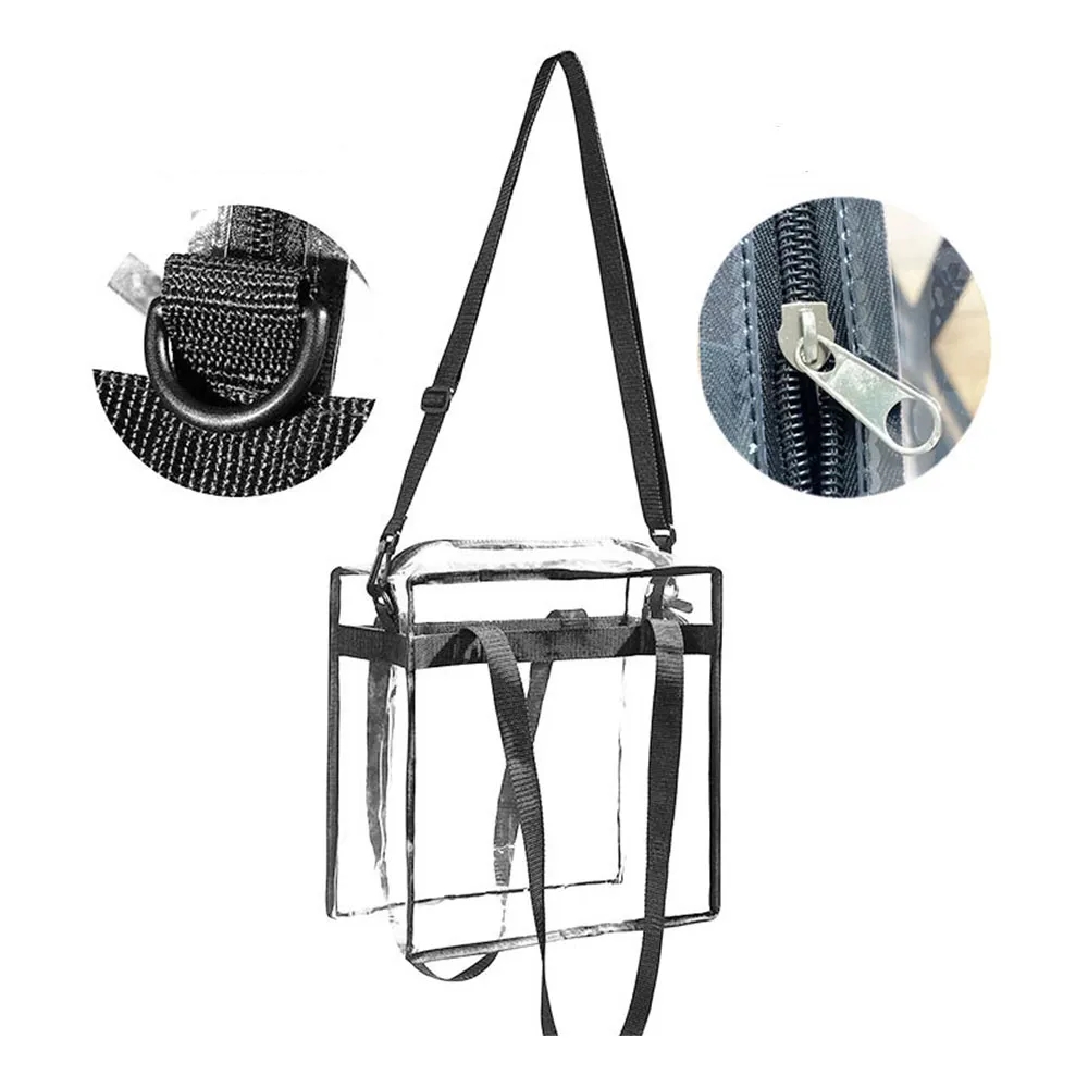 PVC Clear Tote Bag With Removable Strap 4