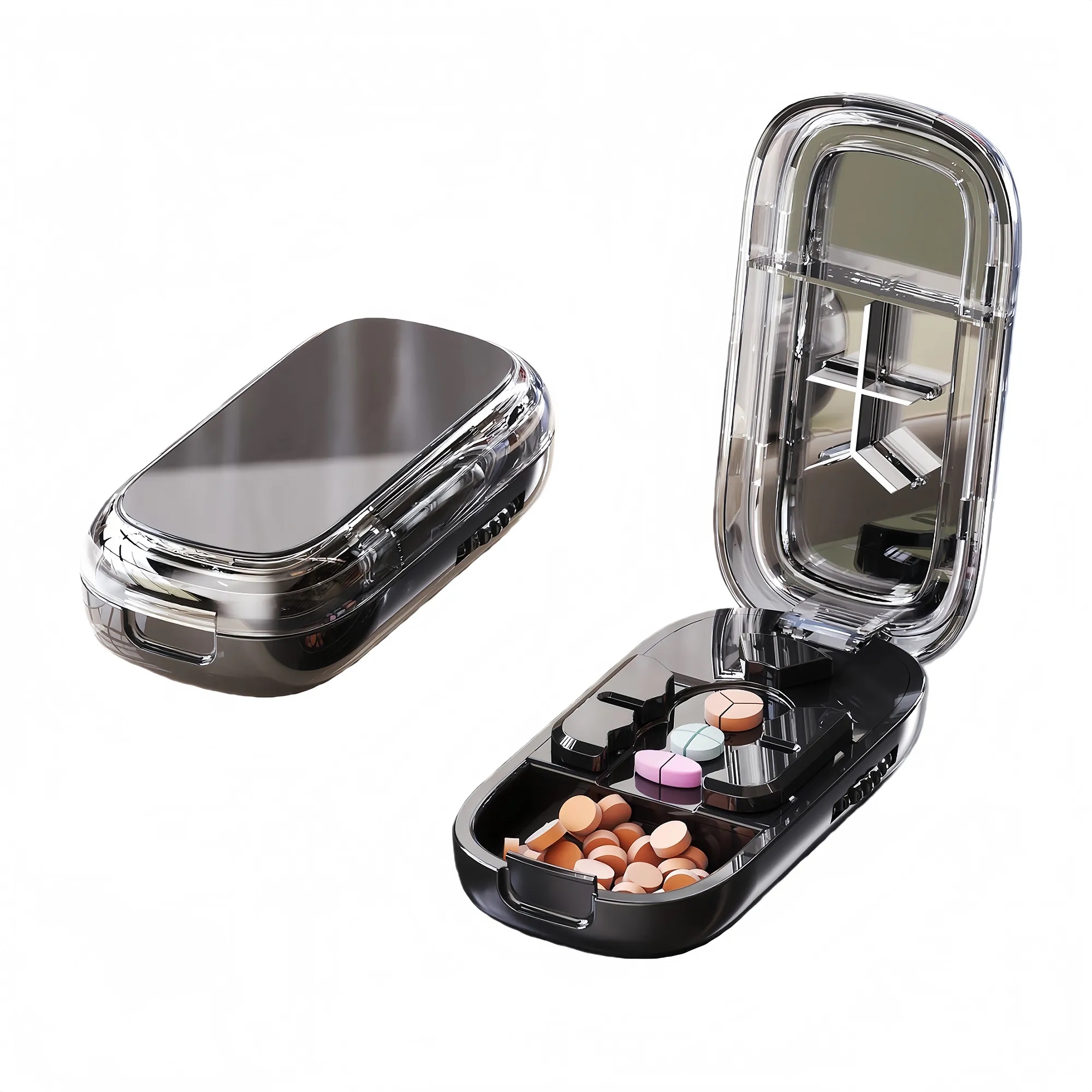 ABS Pill Cutter And Organizer Box 5