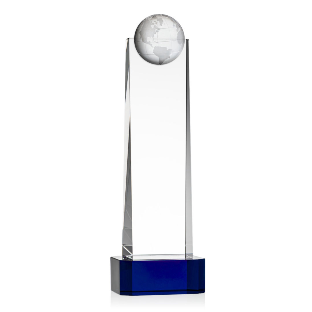 Sherbourne Globe Award on Base - Blue 8
