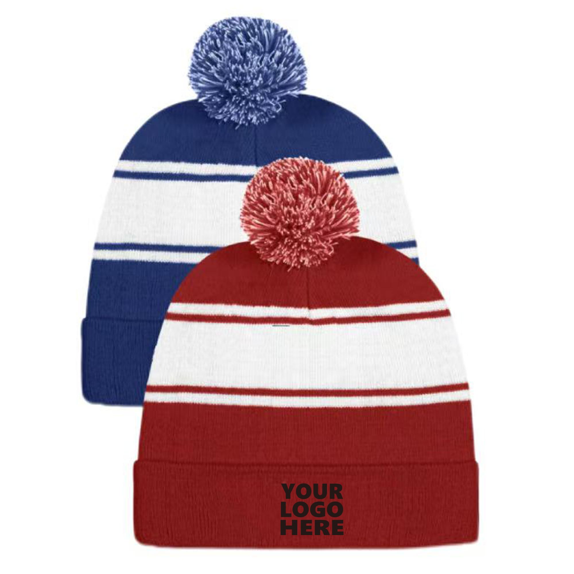 Warm Knitted Beanie for Winter 2