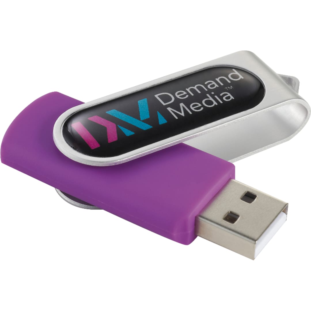 Domeable Rotate Flash Drive 2GB 8