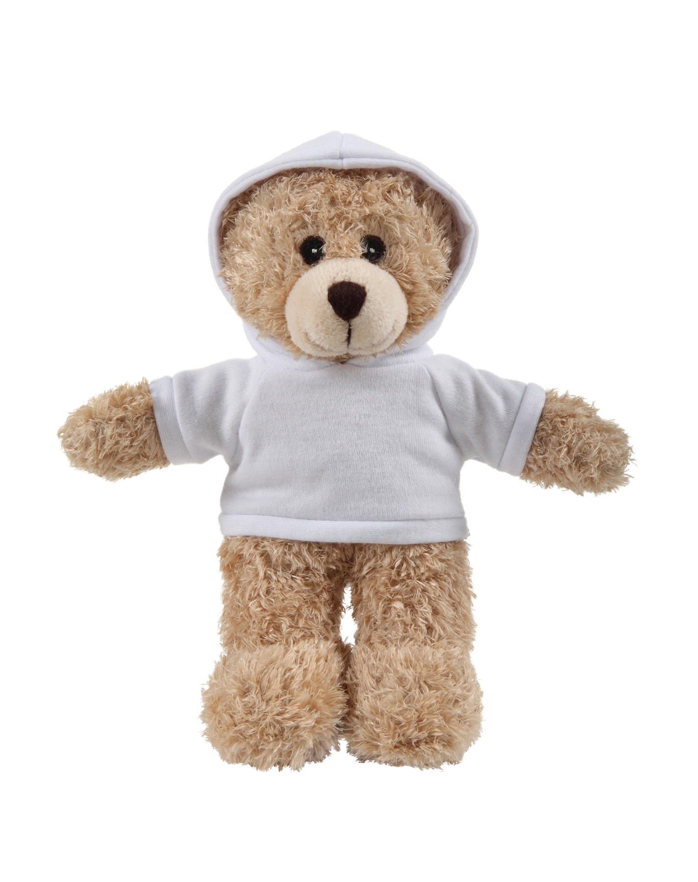 soft plush Tan Bear with hoodie 16