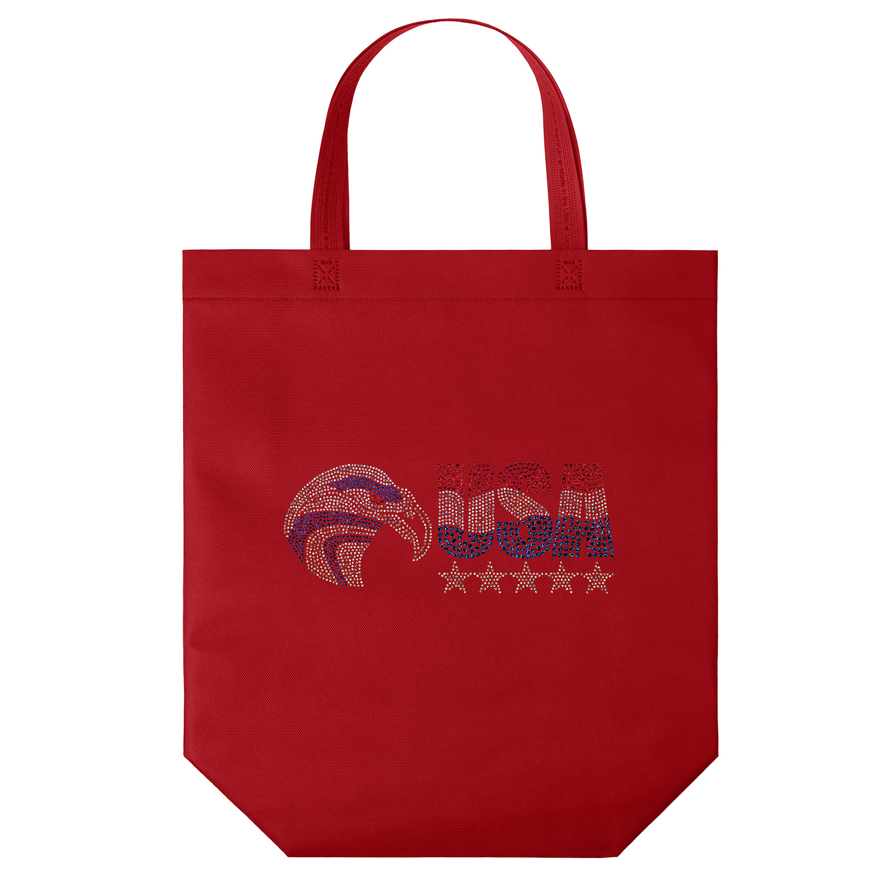 Patriot™- USA Made Non-Woven Tote - Sparkle