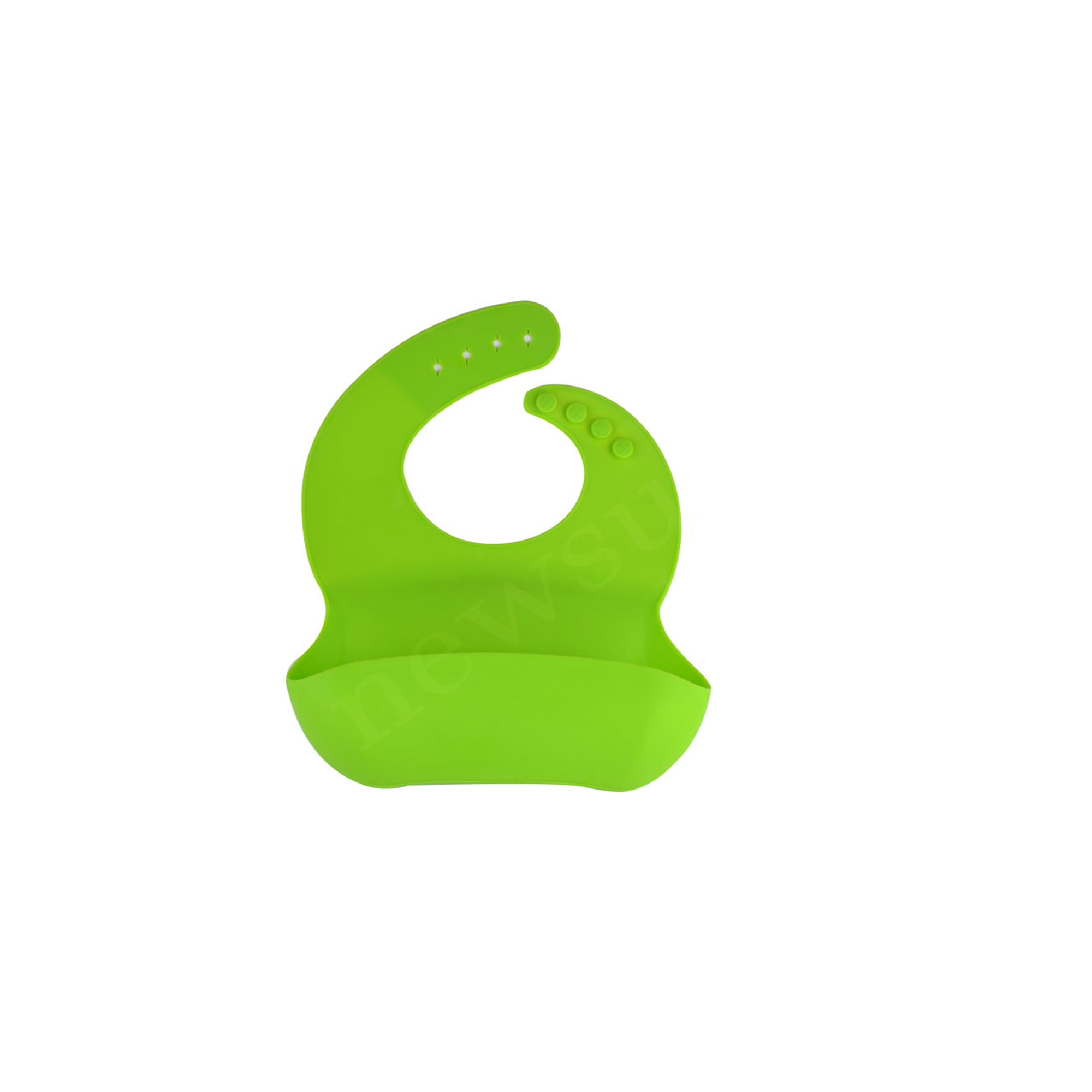 Soft Food Grade Silicone Baby Bib Adjustable 10