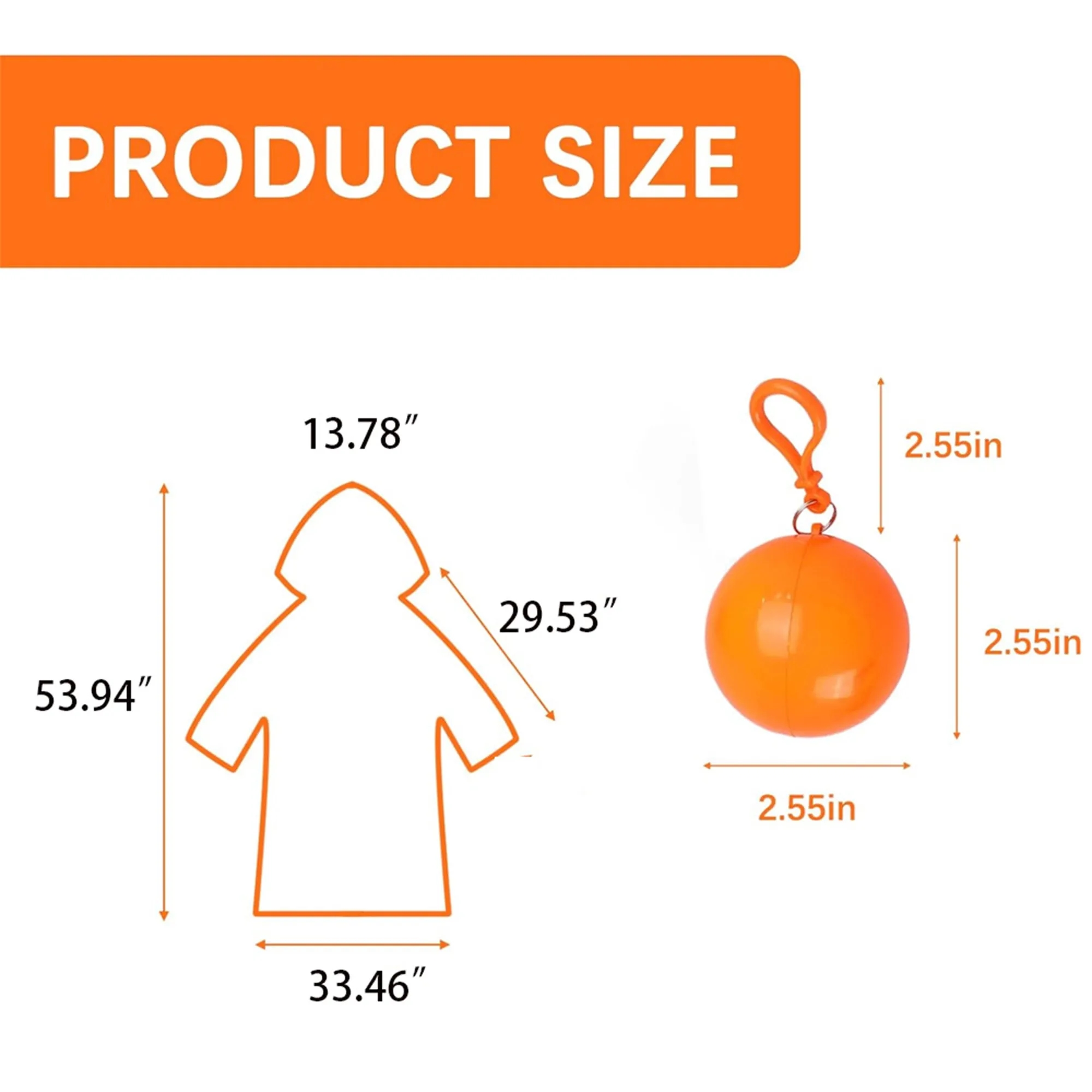 Portable Raincoats Ball 1