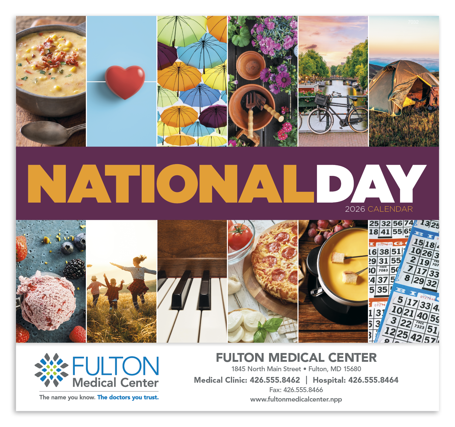 Good Value™ National Day - Stapled Calendar 29