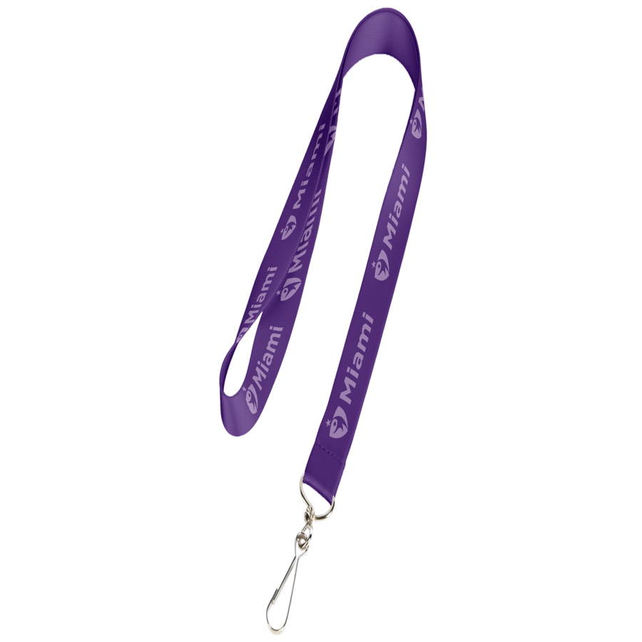 Woven 5/8" Wide Lanyard