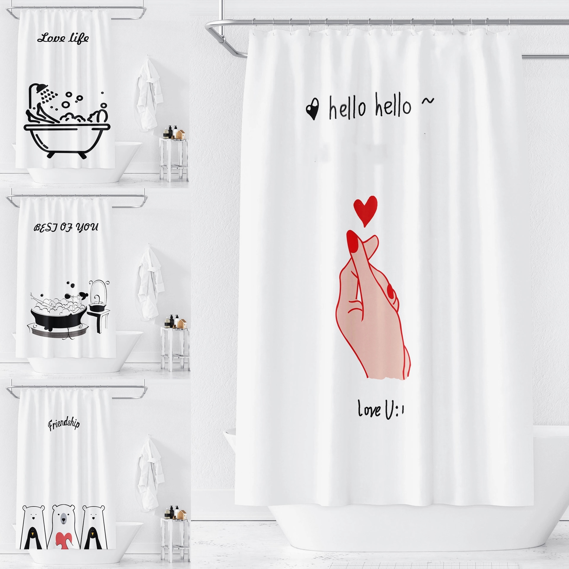 Custom Shower Curtains 6