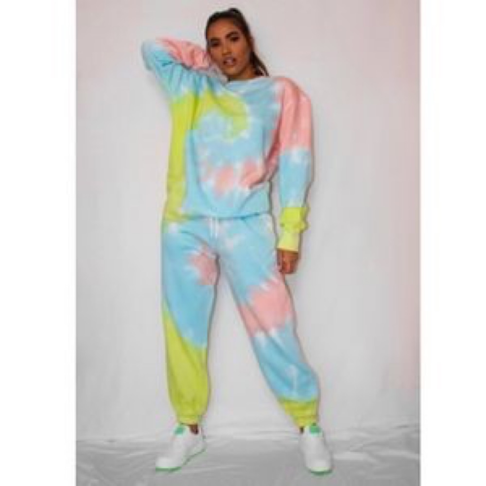 Women'S Tie-Dye Digital Printing Sleeve 1