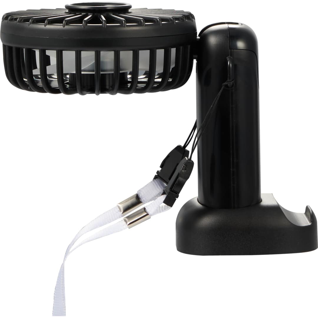 Rechargeable 100% RABS Personal LED Fan 72