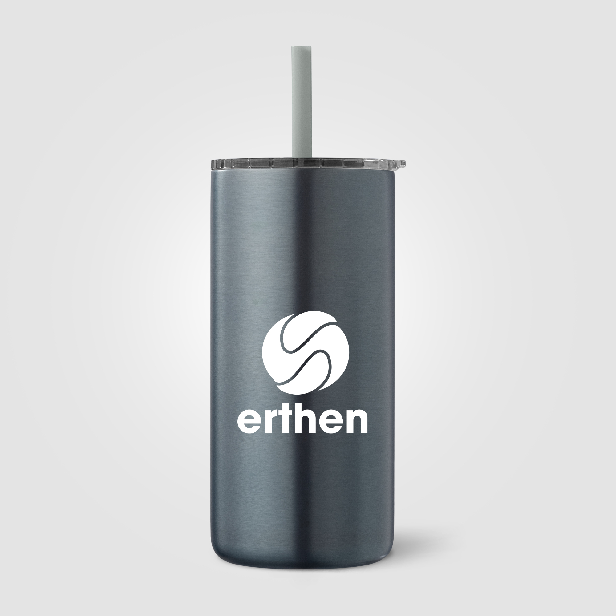 Borealis Stainless Steel Straw Tumbler - 16 oz. 26