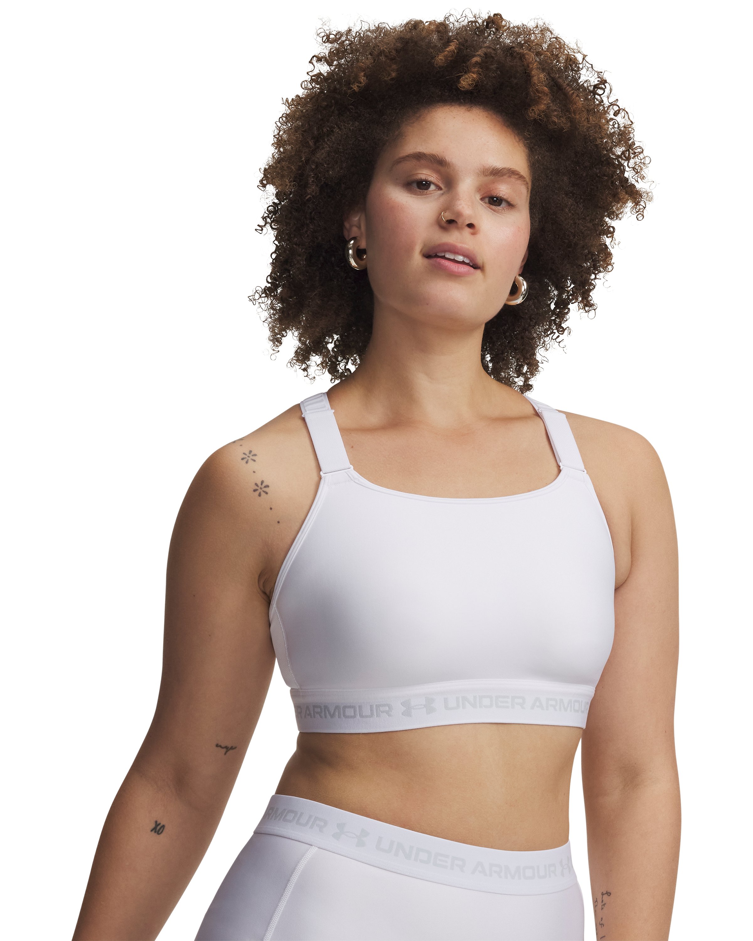 HeatGear Crossback High Women's Sports Bra 3