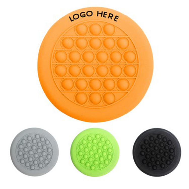 Push Pop Stress Reliever Flying Disc 1