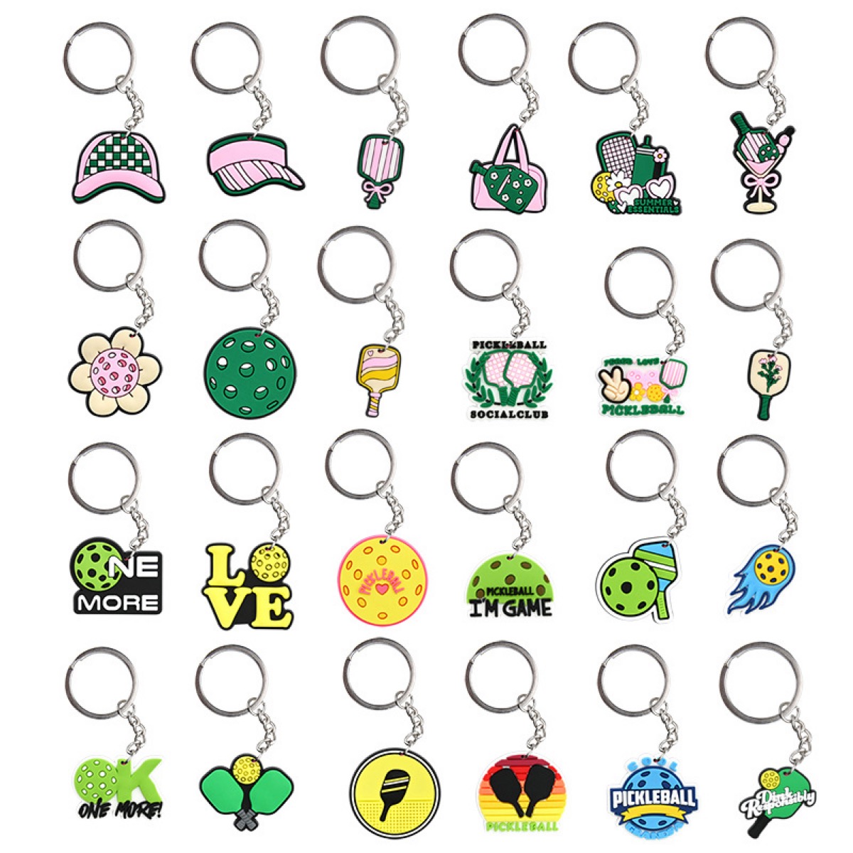 Custom PVC Rubber Basketball Jersey Keychain Football KeyTag 4