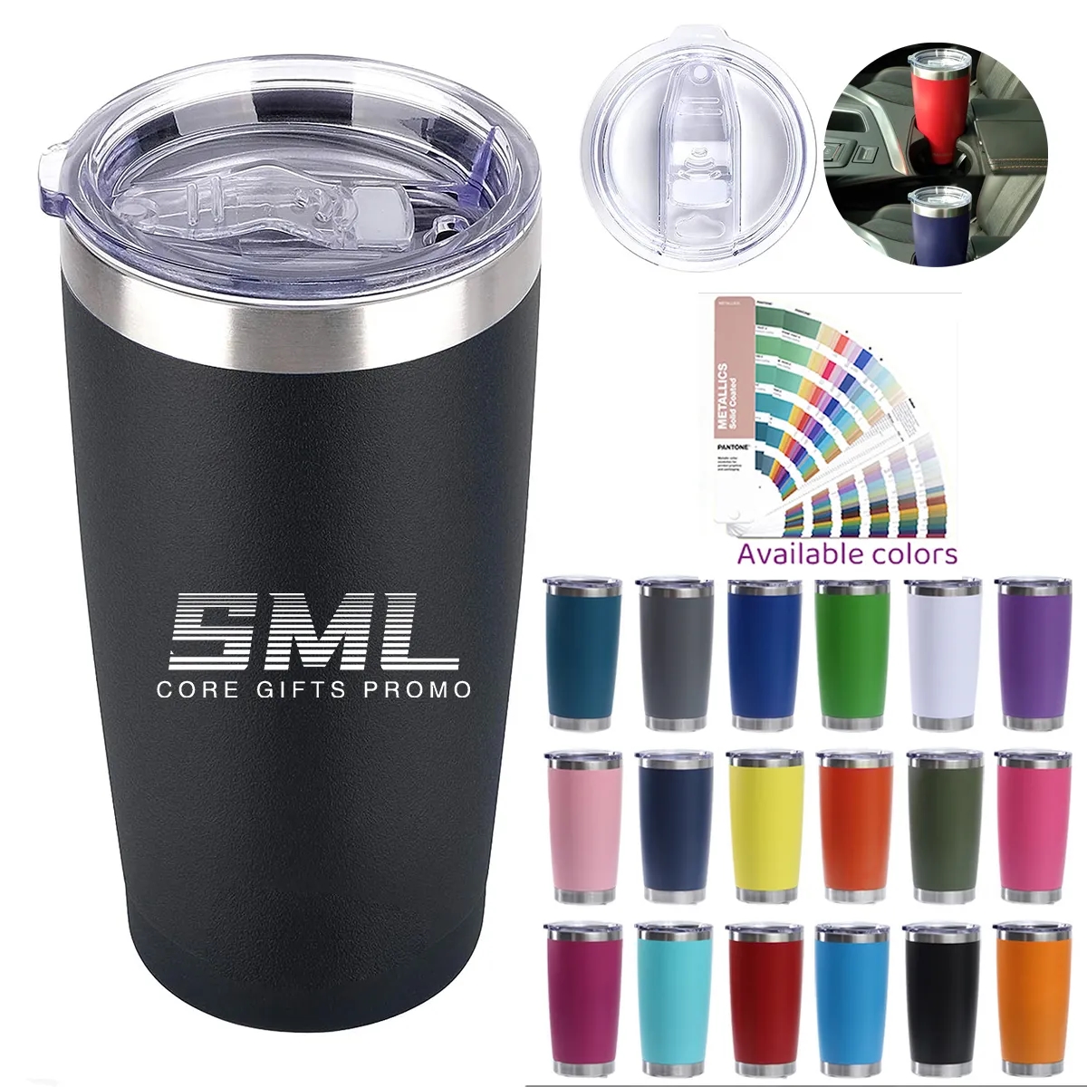 20 oz Stainless Steel Vacuum Insulated Tumbler 1