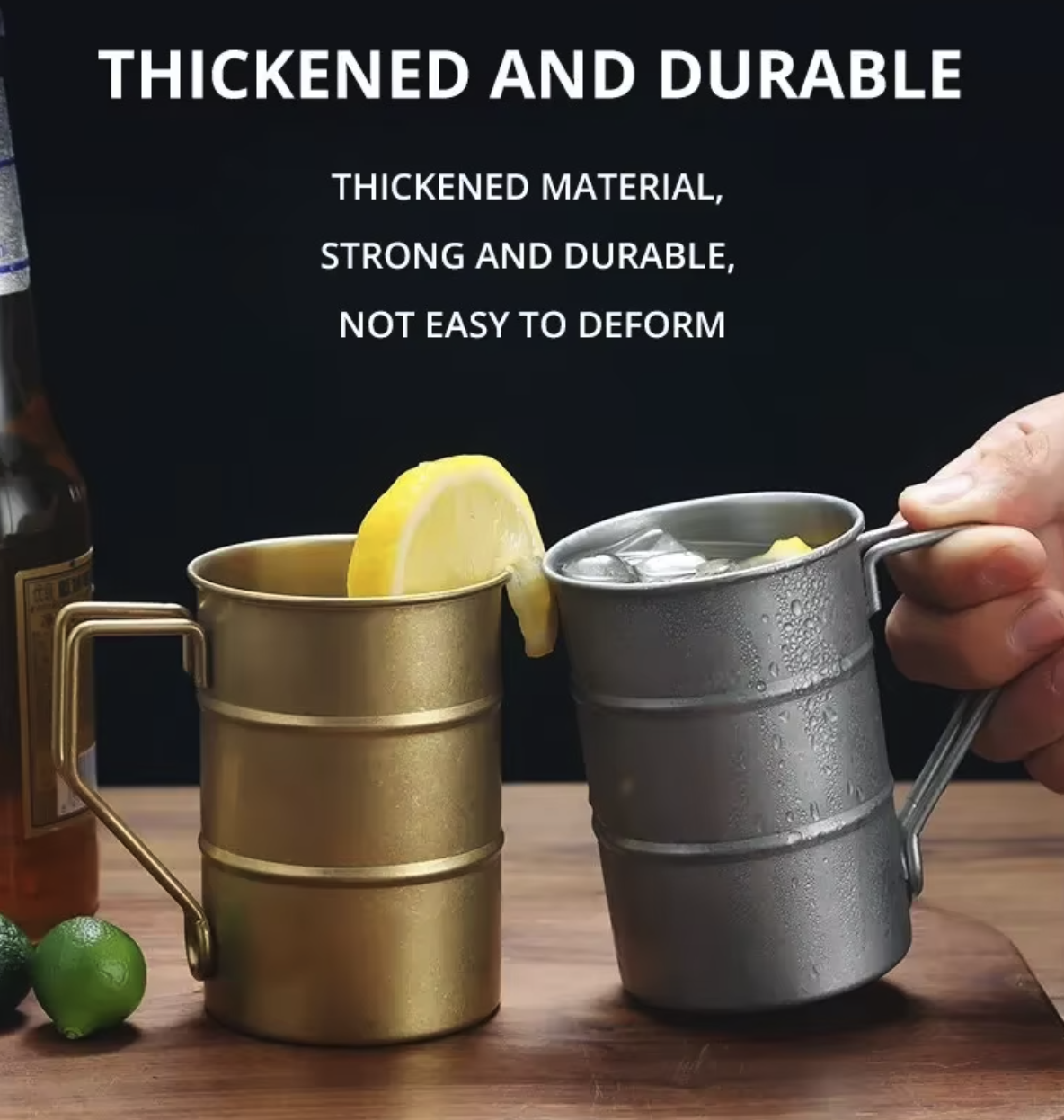 304 Stainless Steel Cup with Handle 4