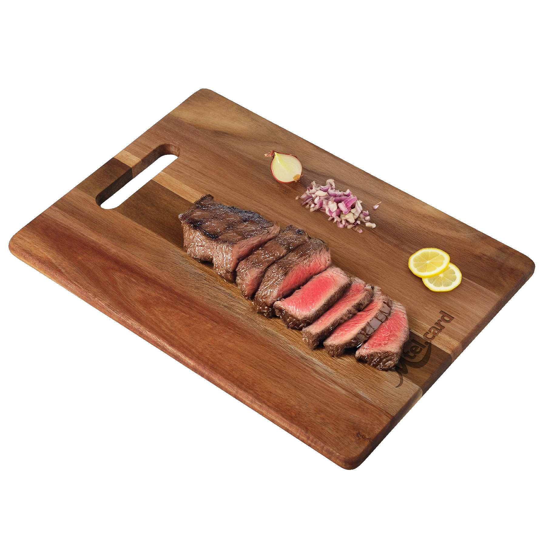 Acacia Cutting Board w/Handle 2