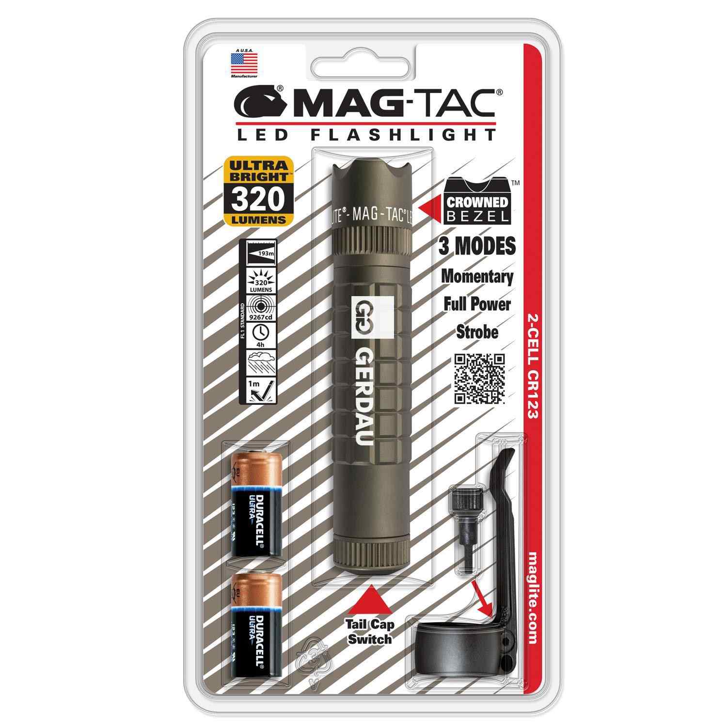 Maglite® Mag-Tac® LED Flashlight - Bezel Edge 5