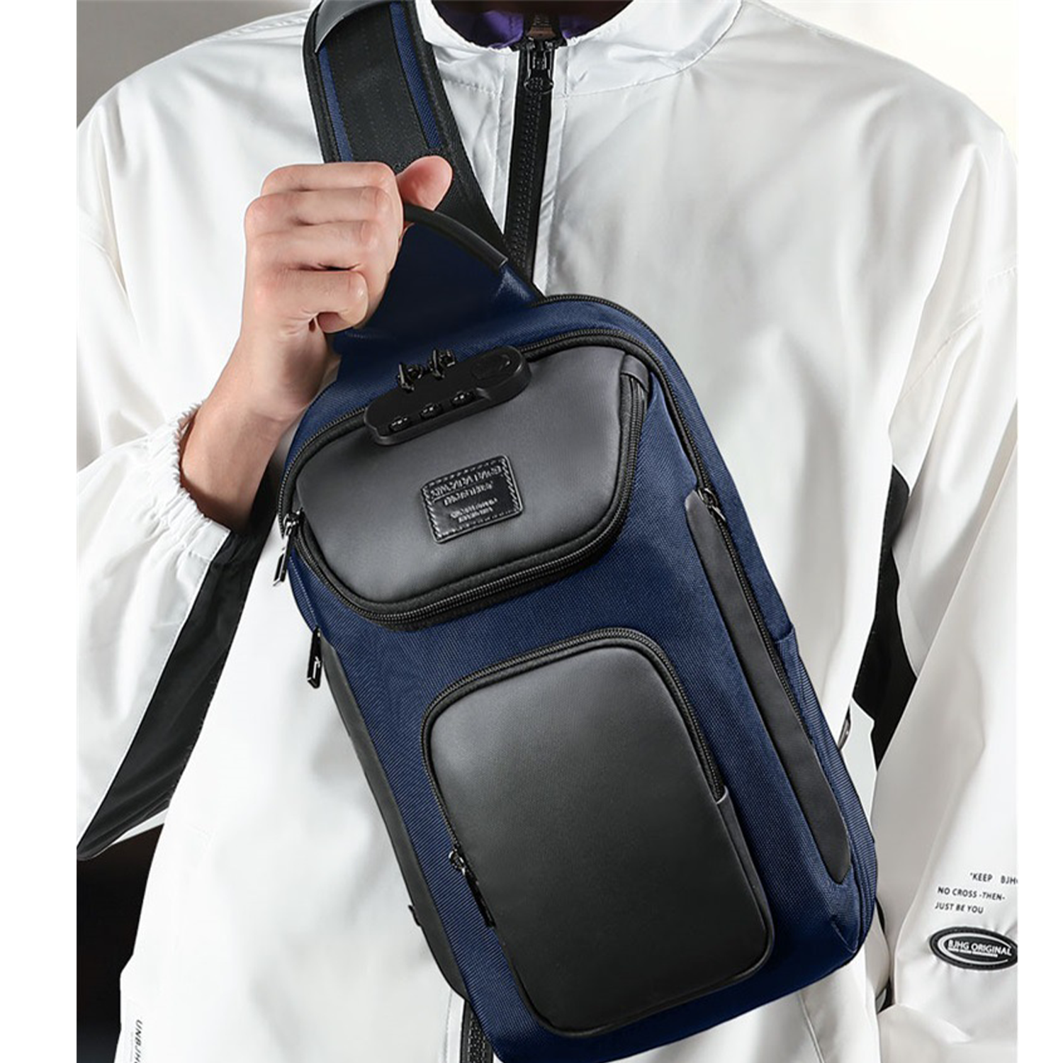 Men's Waterproof and Theft-Proof Chest Bag 6