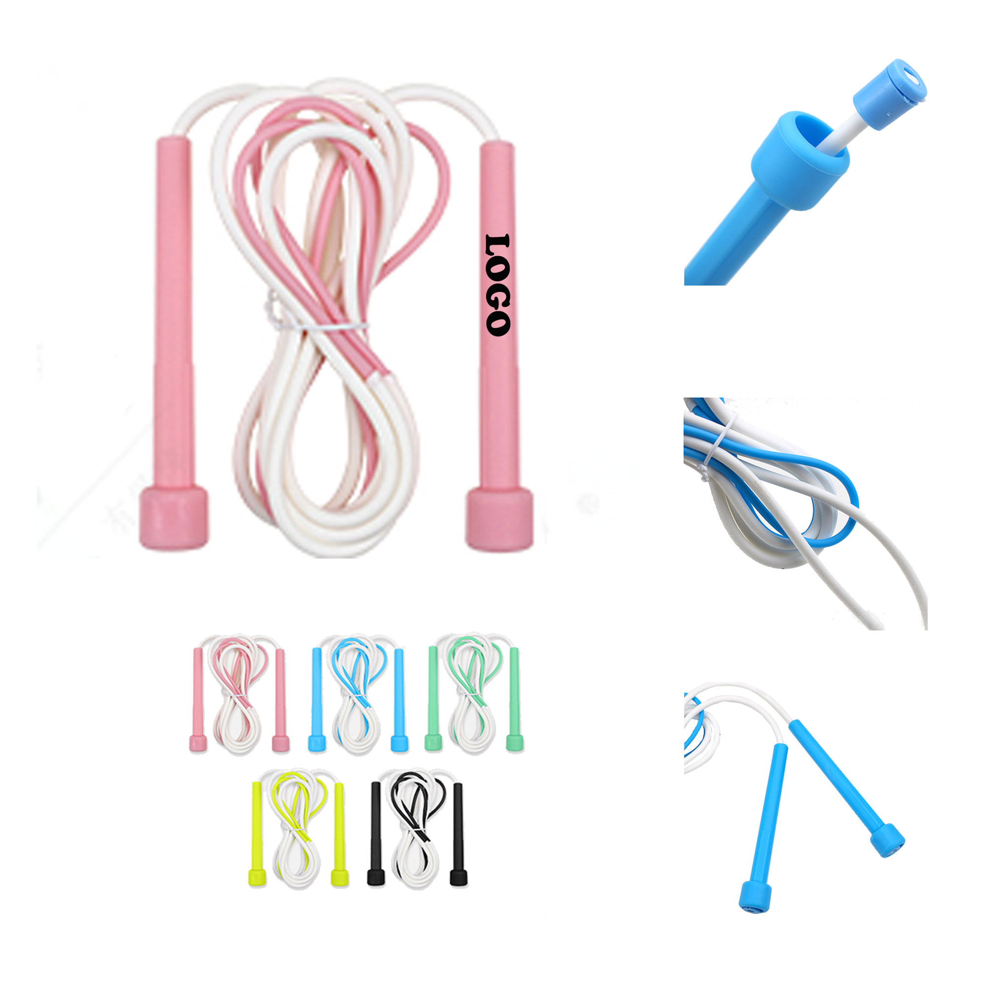 MOQ 10 pcs PVC Jump Rope 1