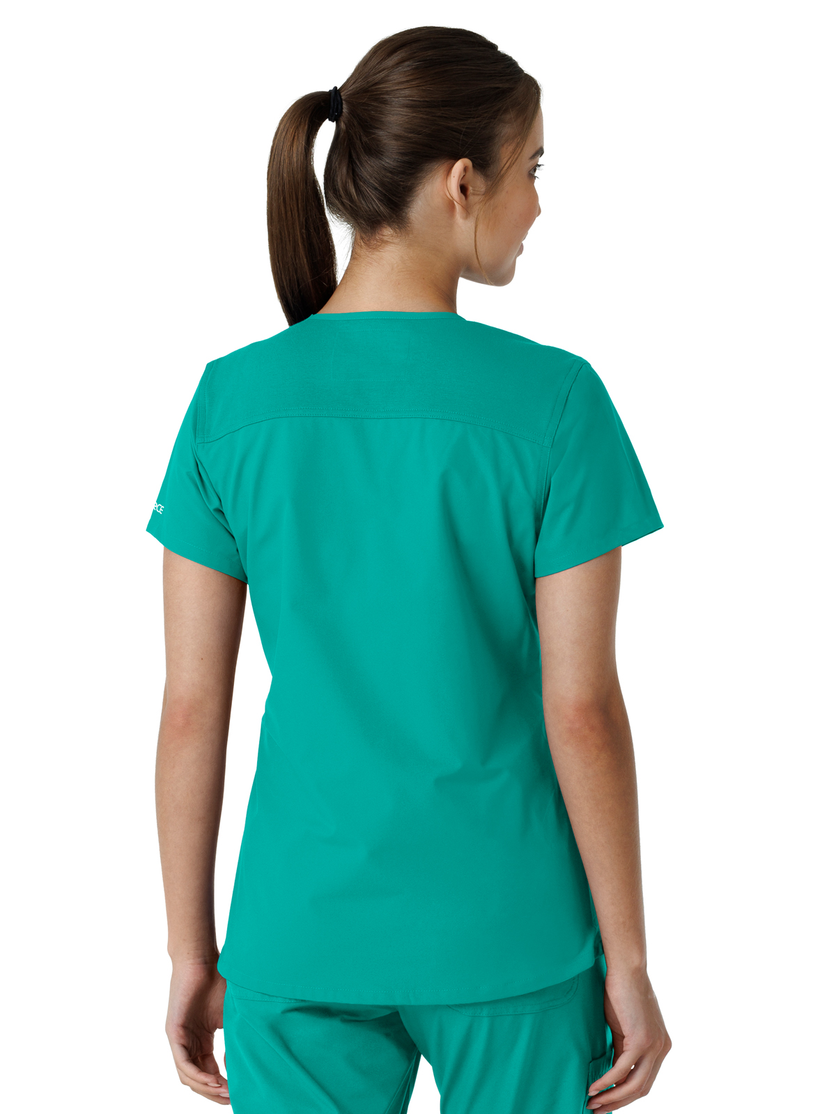 Carhartt - Force Essentials - Women's Four-Pocket V-Neck Knit Panel Top 27