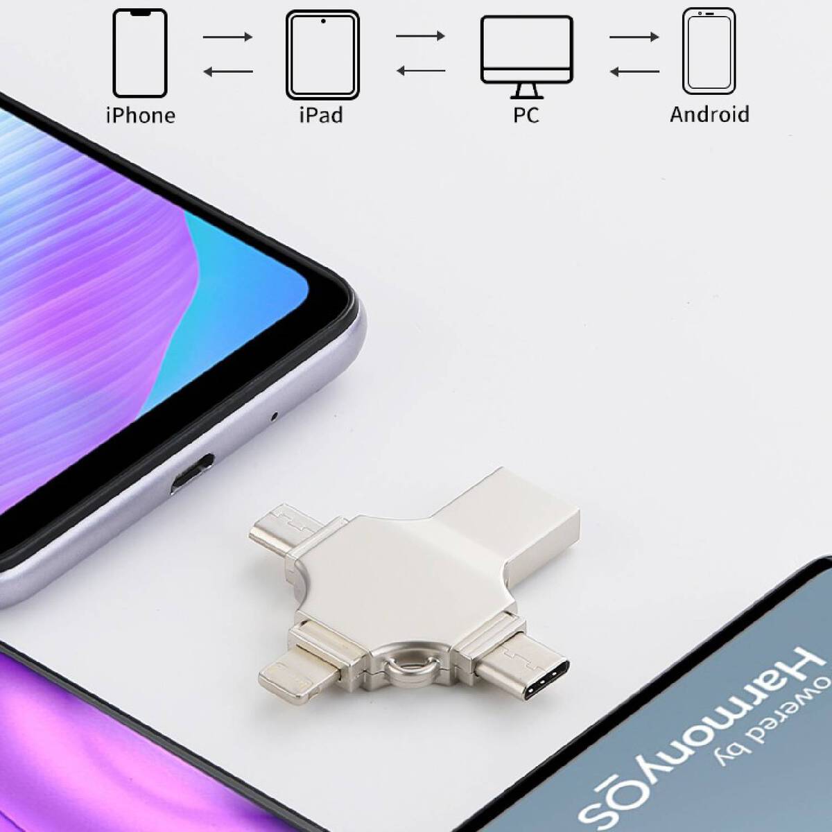 4-in-1 OTG USB Flash Drive 3.0 2