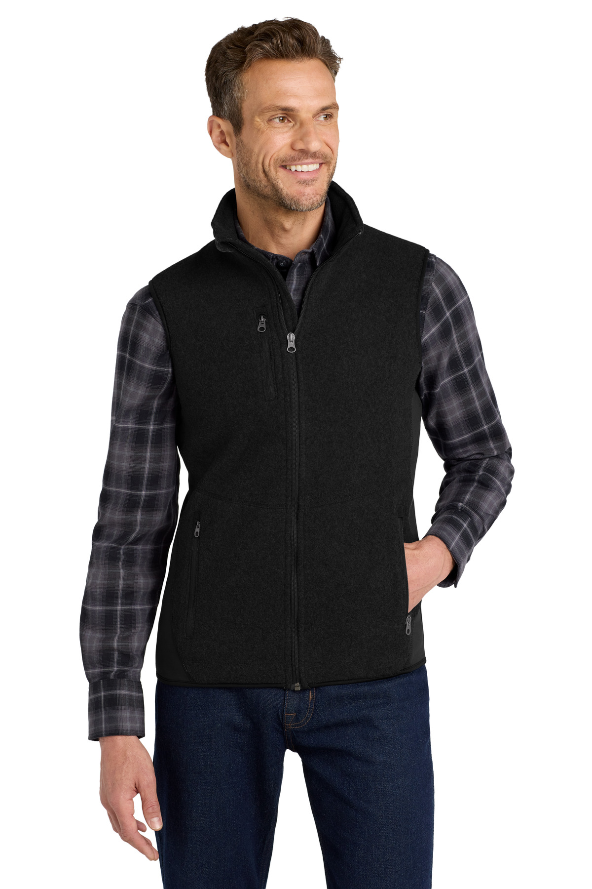 R-Tek Pro Fleece Full-Zip Vest